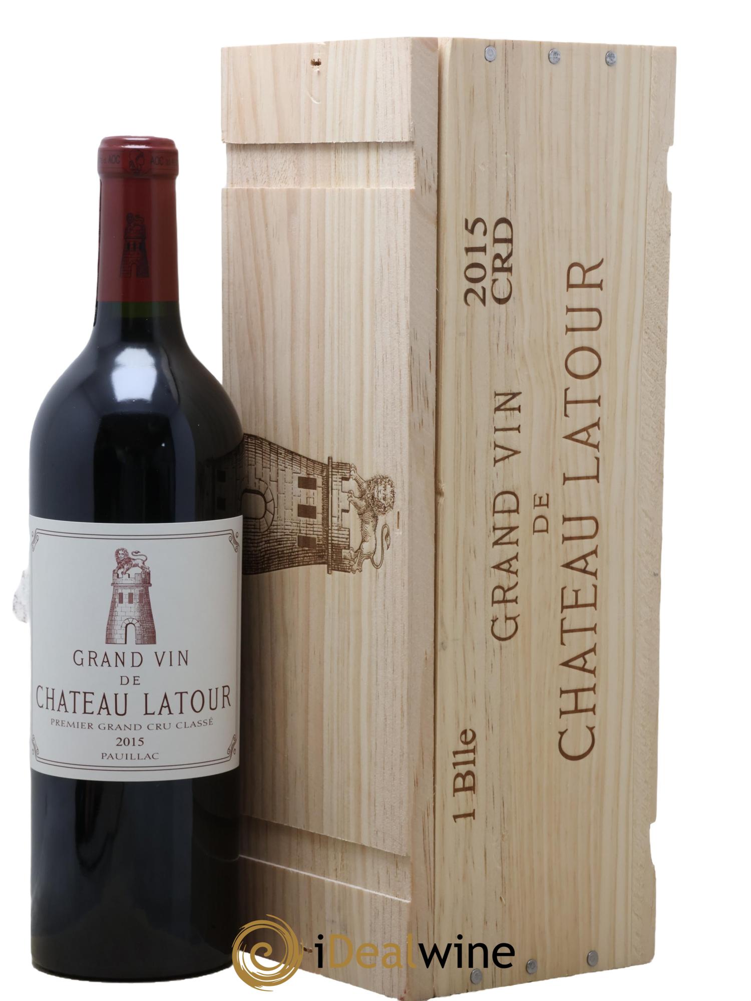 Château Latour 1er Grand Cru Classé 2015 - Posten von 1 Flasche - 1