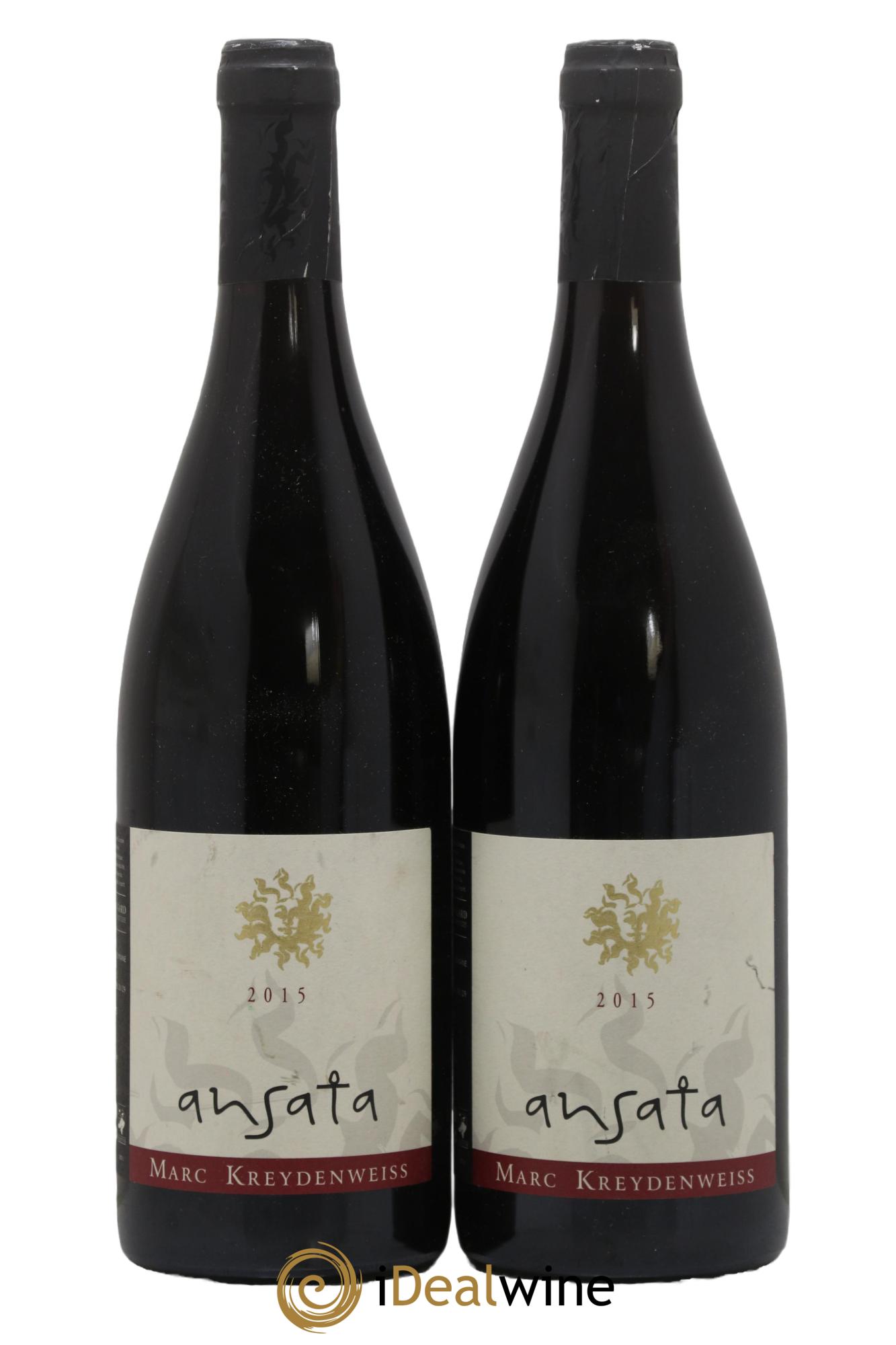 Vin de Pays du Gard Marc Kreydenweiss Ansata 2015 - Lot de 2 bouteilles - 0