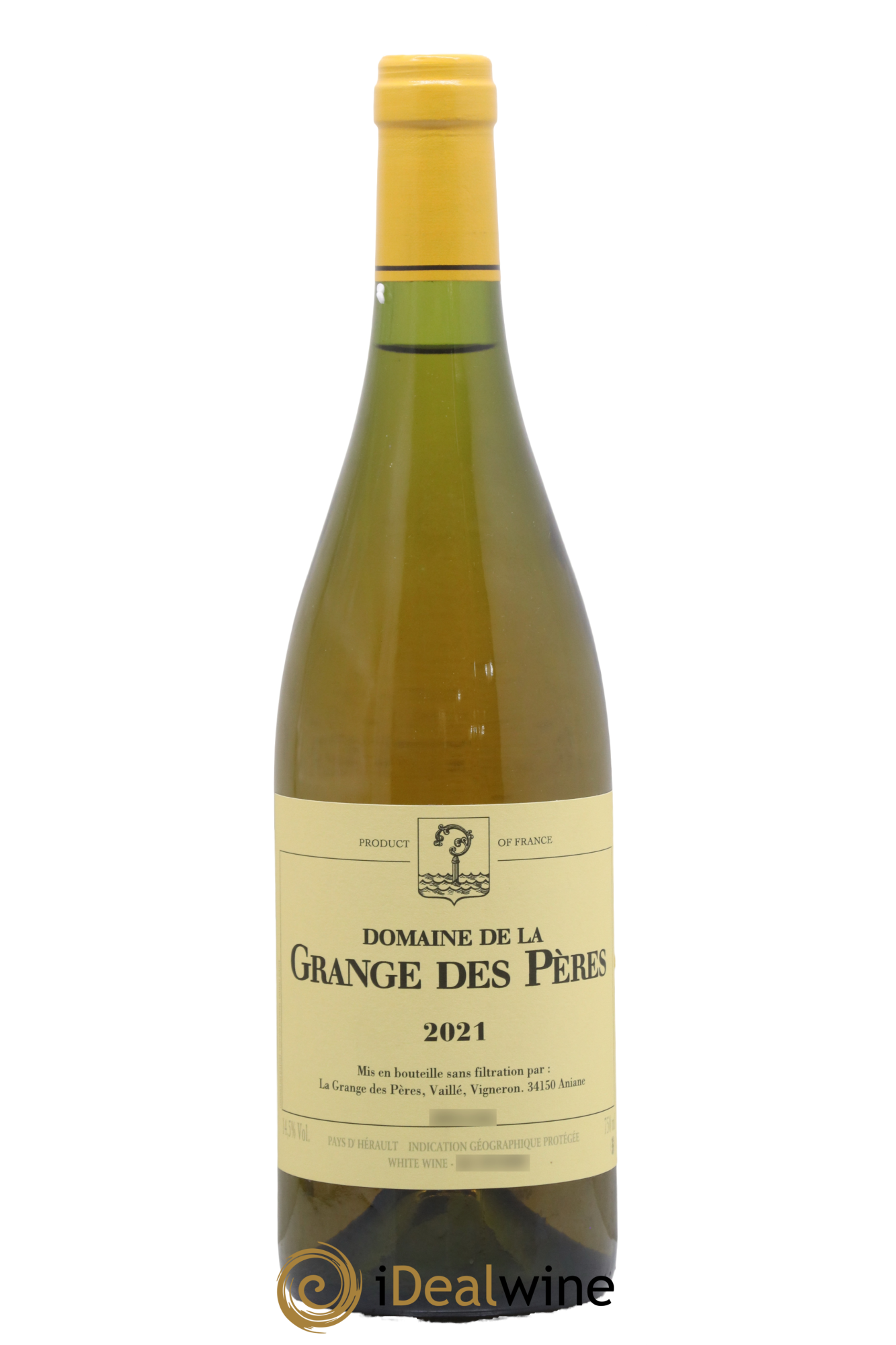 Pays d'Hérault Grange des Pères Laurent Vaillé 2021 - Lot de 1 bouteille - 0