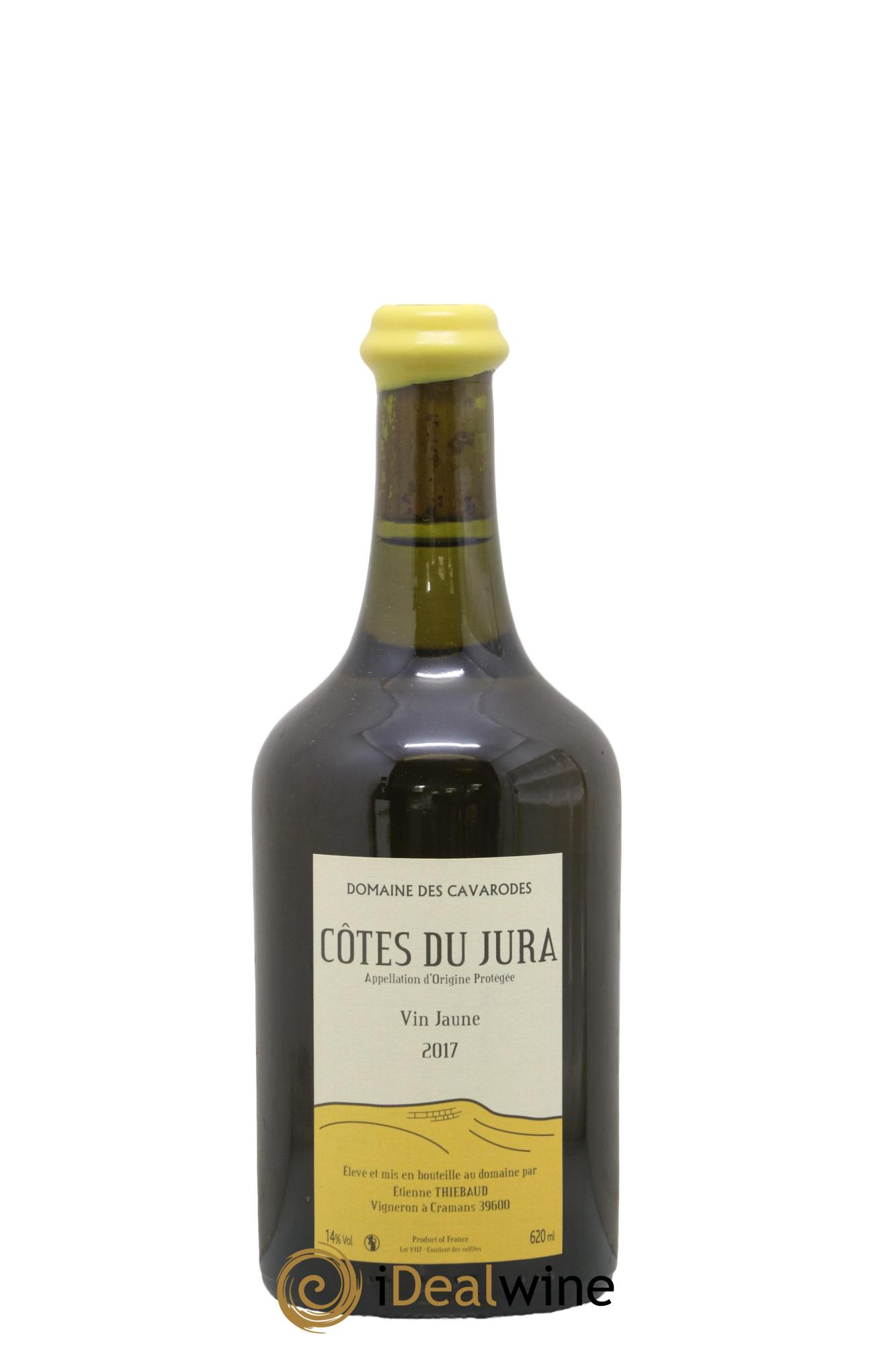 Côtes du Jura Vin Jaune Cavarodes (Domaine des) - Etienne Thiébaud 2017 - Lotto di 1 clavelin - 0