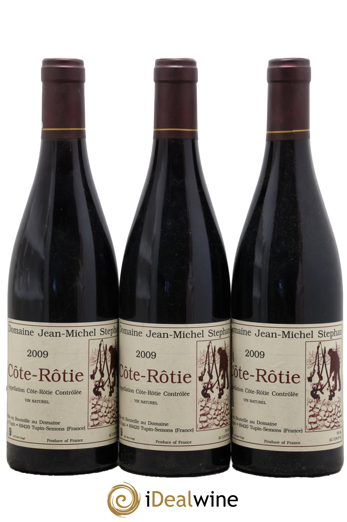 Côte-Rôtie Jean-Michel Stephan 2009 - Lot de 3 bouteilles - 0