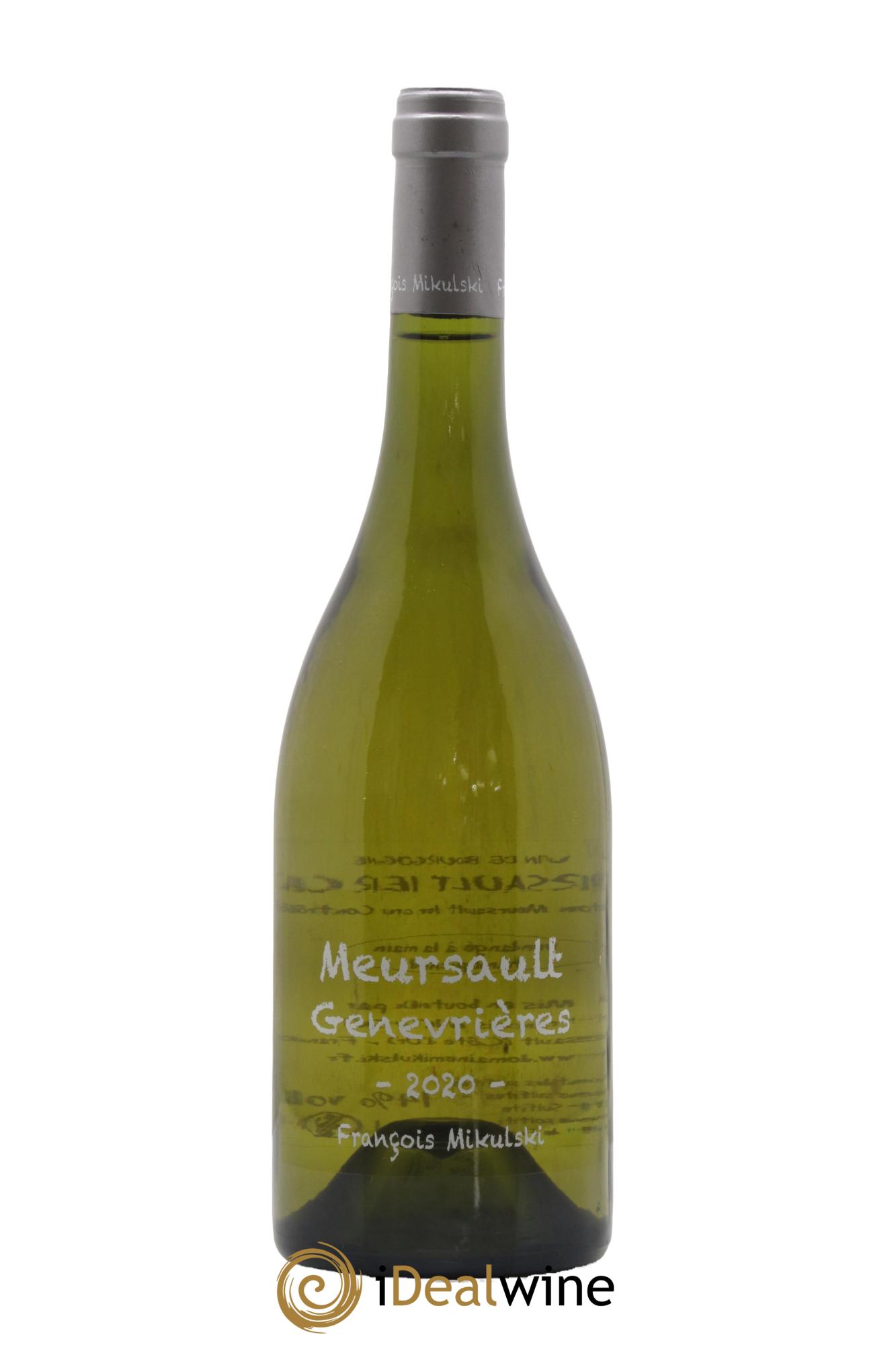 Meursault 1er Cru Les Genevrières François Mikulski 2020 - Lot of 1 bottle - 0