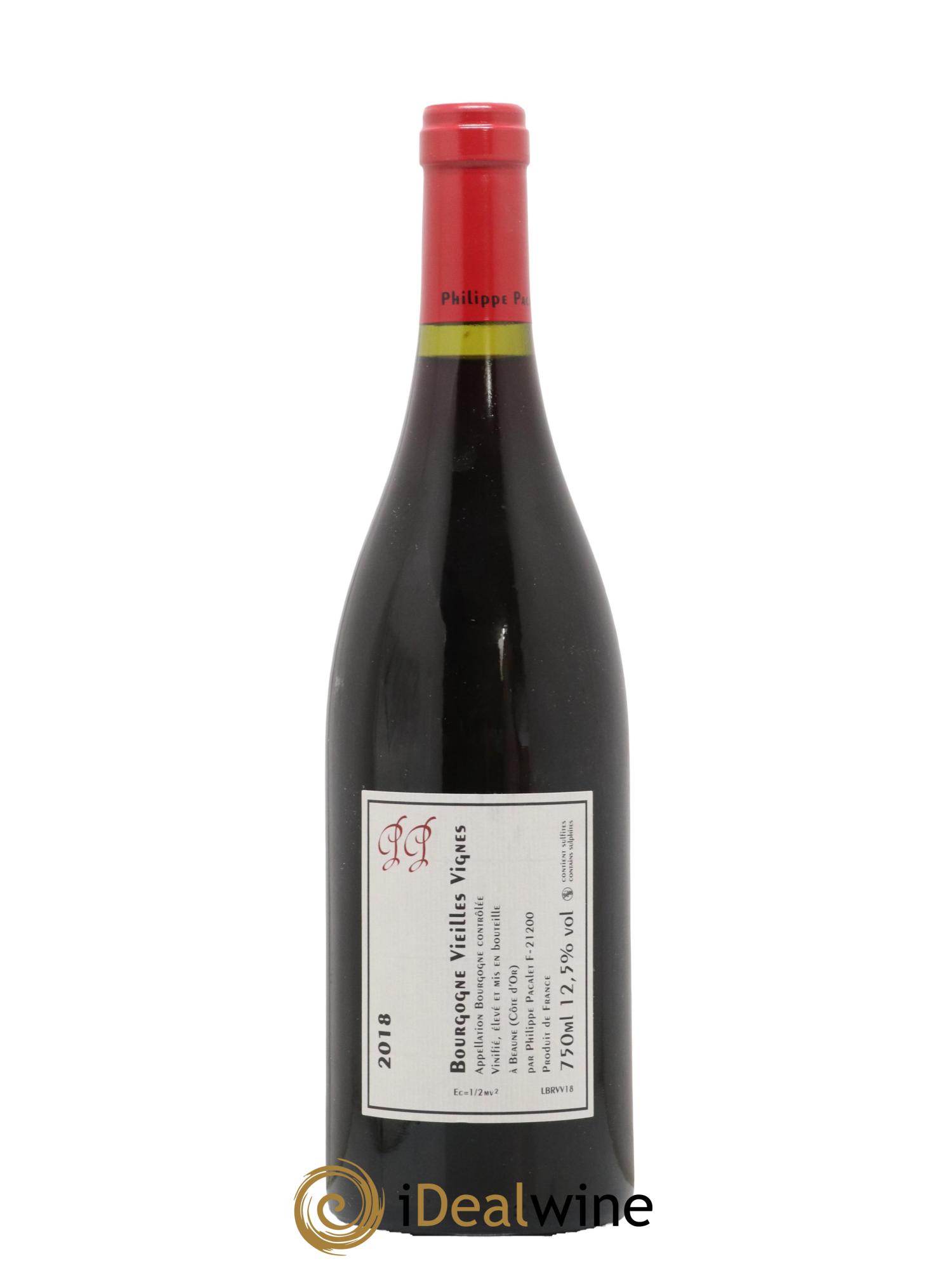 Bourgogne Pinot Noir Vieilles Vignes Philippe Pacalet Pinot Noir Vieilles Vignes Philippe Pacalet 2018 - Lot de 1 bouteille - 1