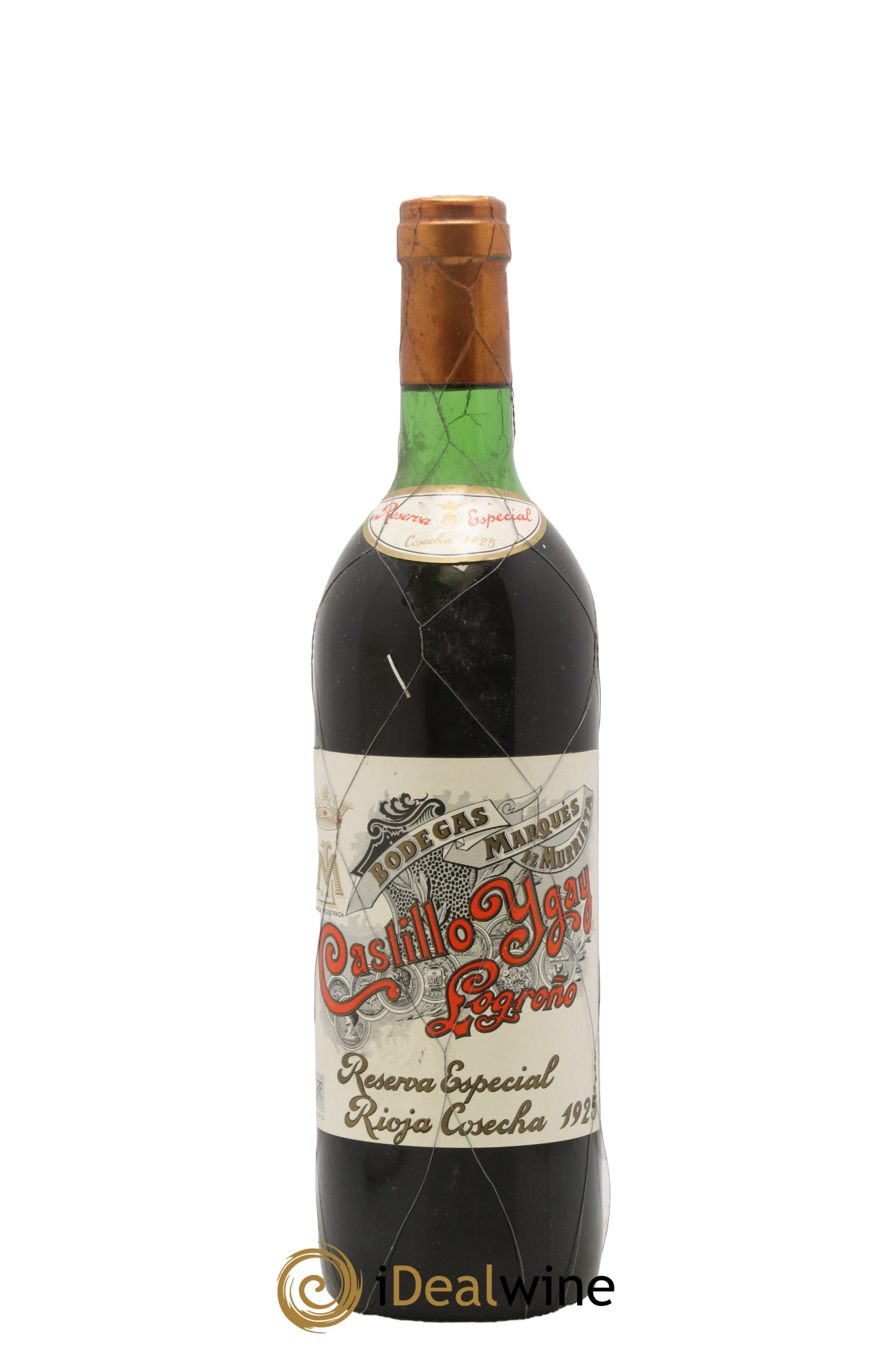 Rioja DOCA Castillo Ygay Reserva Especial Marqués de Murrieta 1925 - Lot de 1 bouteille - 0