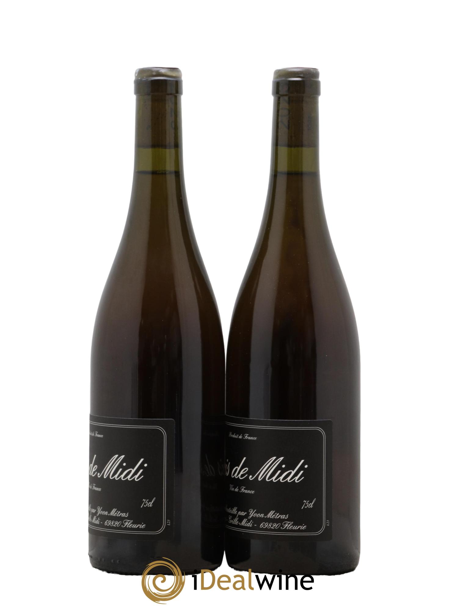 Vin de France Beaujolais Gris de Midi Domaine Yvon Métras 2023 - Lotto di 2 bottiglie - 1