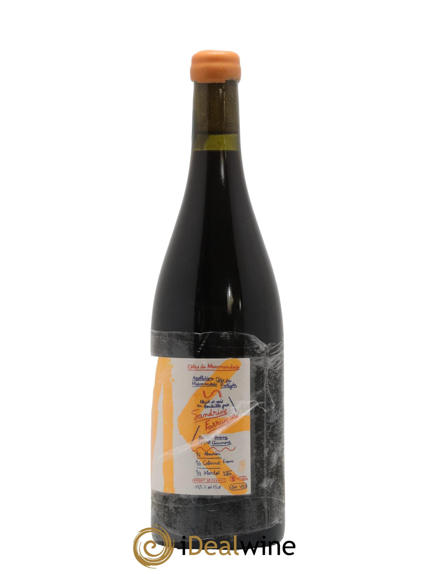 Côtes du Marmandais La Vague Domaine Sandrine Farrugia 2020 - Lot de 1 bouteille - 1