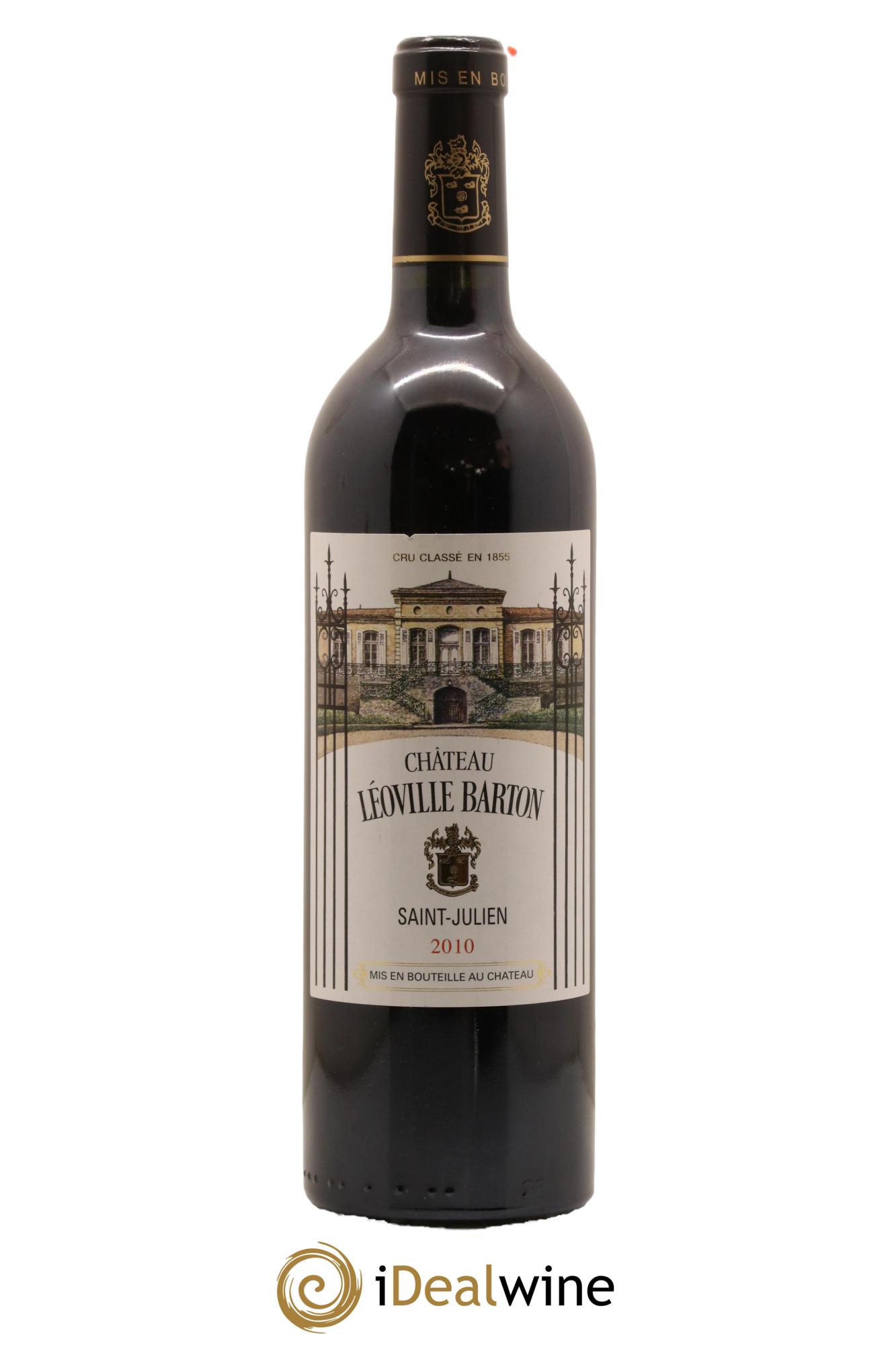 Château Léoville Barton 2ème Grand Cru Classé 2010 - Lot de 1 bouteille - 0