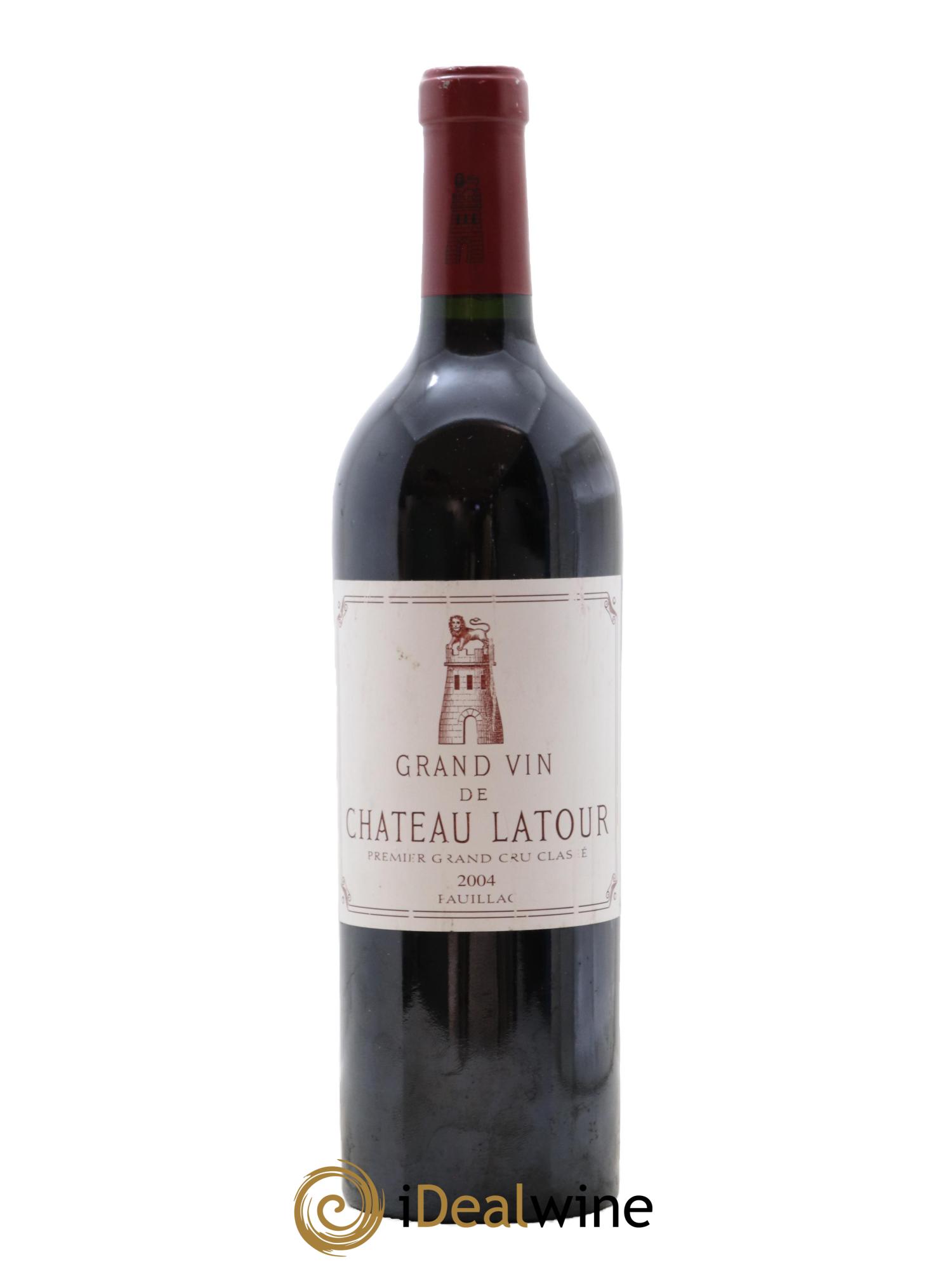 Château Latour 1er Grand Cru Classé 2004 - Lot de 1 bouteille - 0