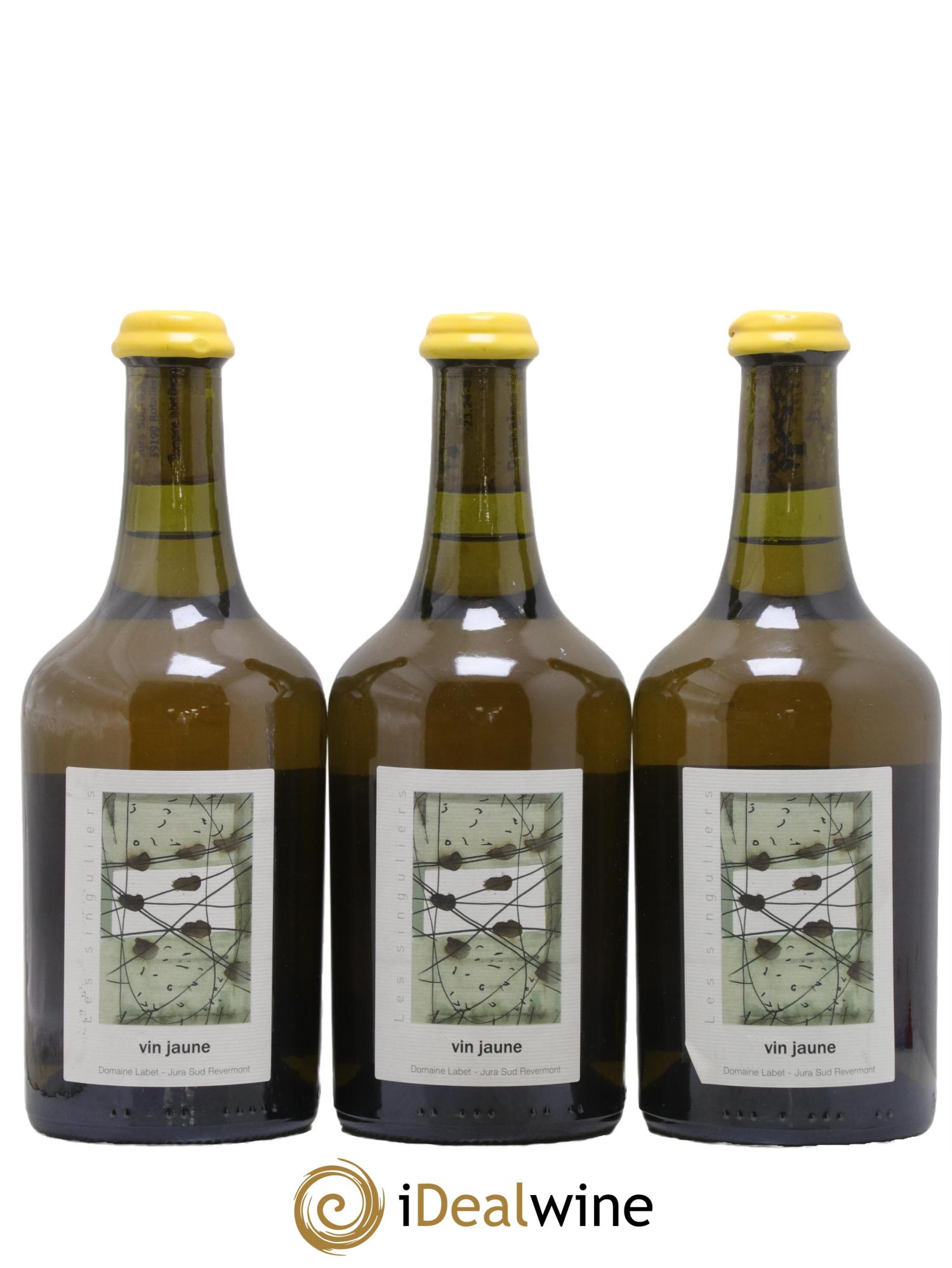 Côtes du Jura Vin Jaune Romain - Julien - Charline Labet 2015 - Lotto di 3 clavelin - 0