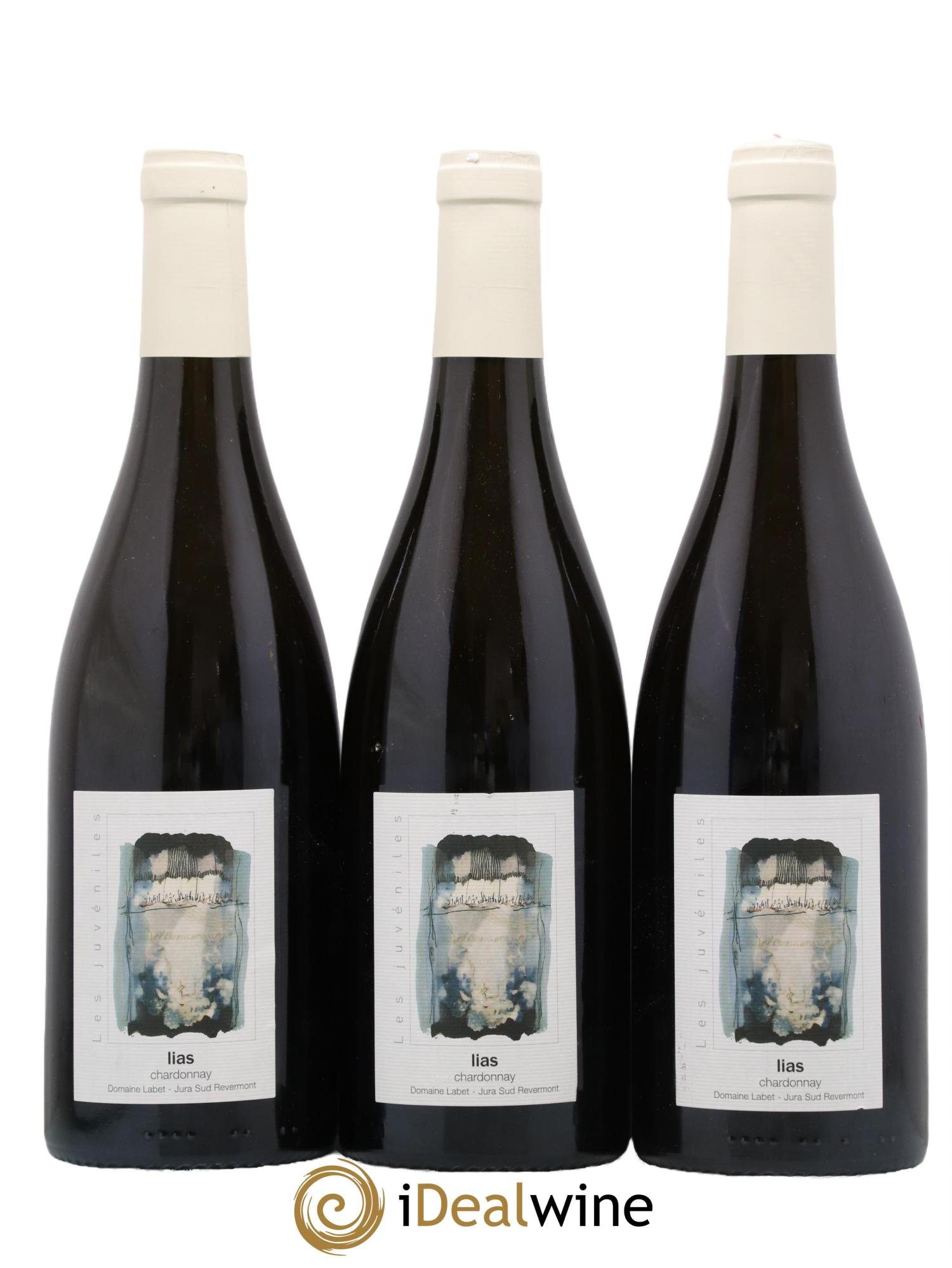 Côtes du Jura Chardonnay Lias Romain - Julien - Charline Labet 2021 - Lot de 3 bouteilles - 0