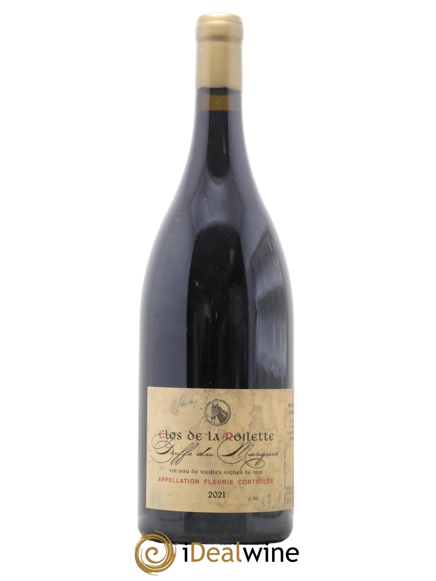 Fleurie Griffe du Marquis Clos de la Roilette 2021 - Lot de 1 magnum - 0