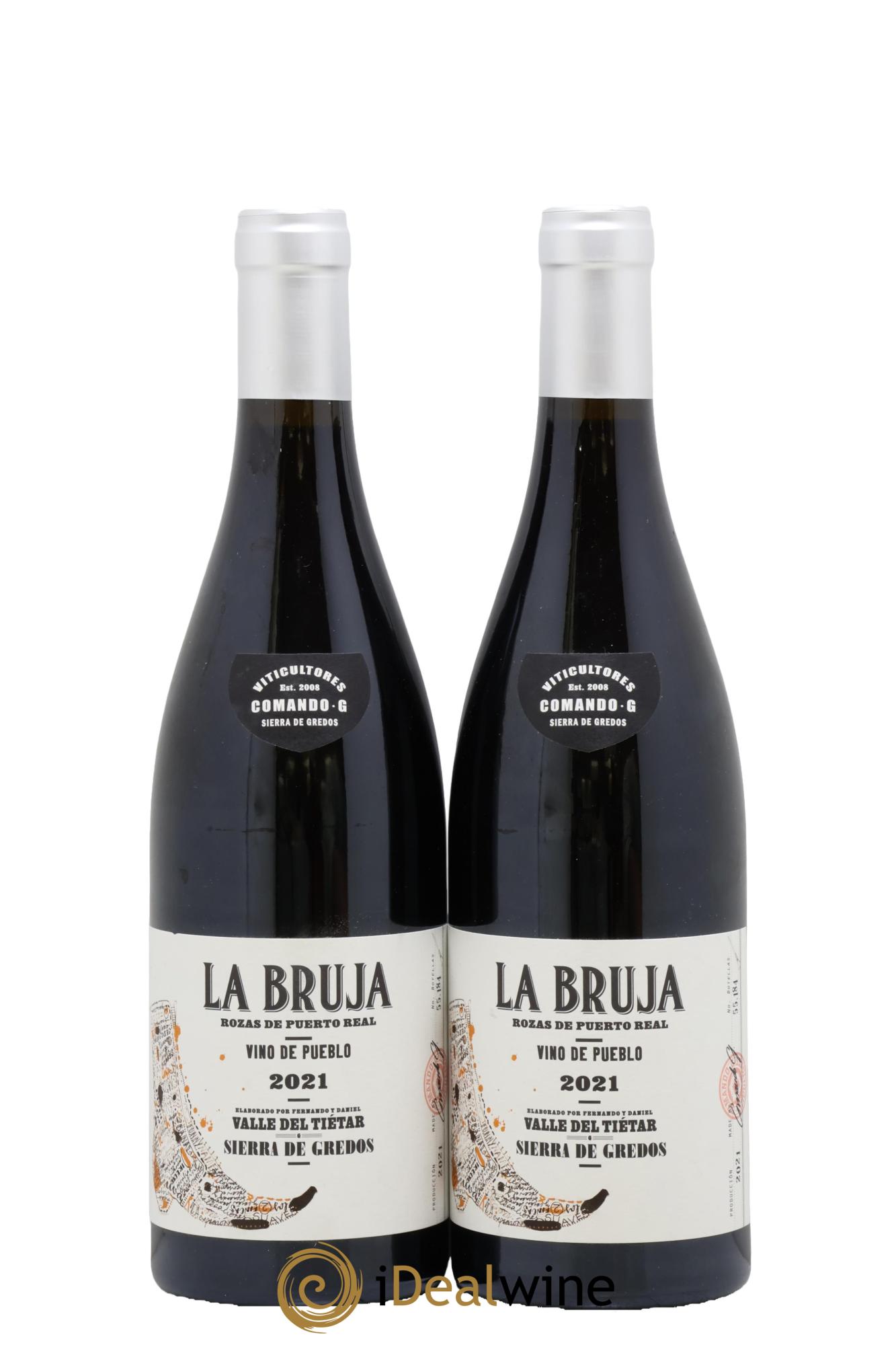 Vinos de Madrid DO Comando G La Bruja de Rozas 2021 - Lot of 2 bottles - 0