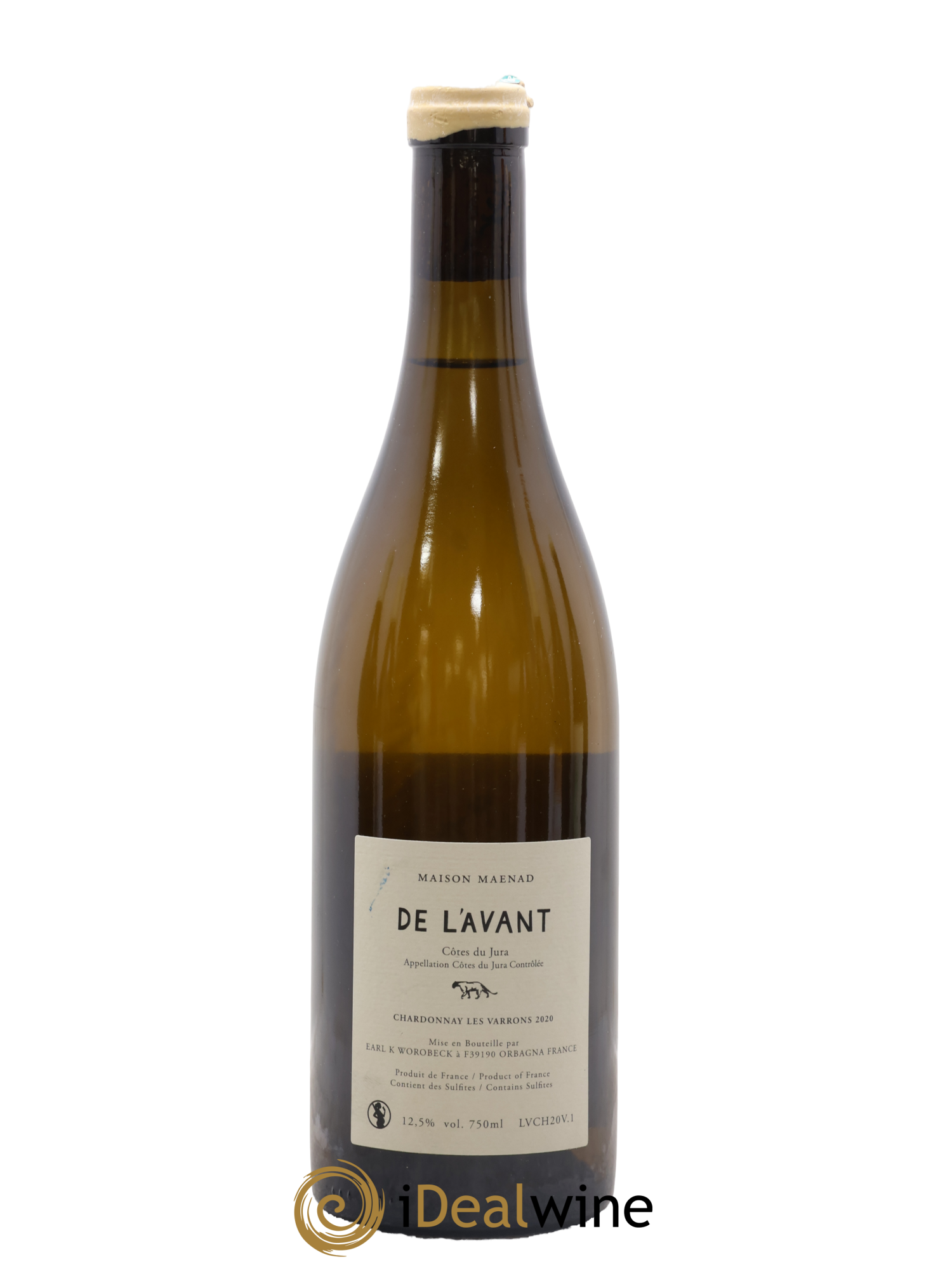 Côtes du Jura De l'Avant Les Varrons Katie Worobeck Maison Maenad 2020 - Lot de 1 bouteille - 1