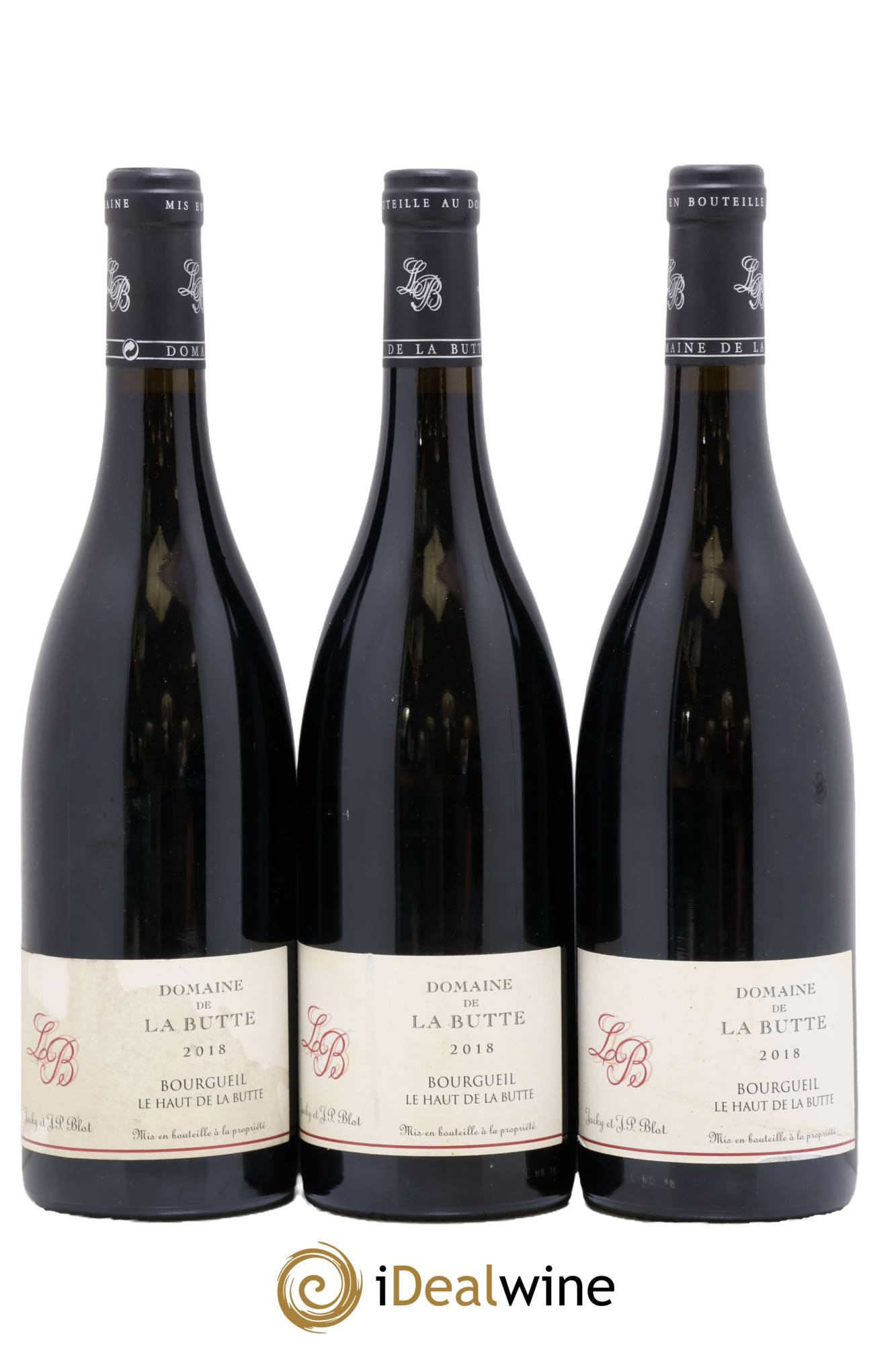 Bourgueil Le Haut de La Butte Domaine de La Butte - Jacky Blot 2018 - Lot de 3 bouteilles - 0