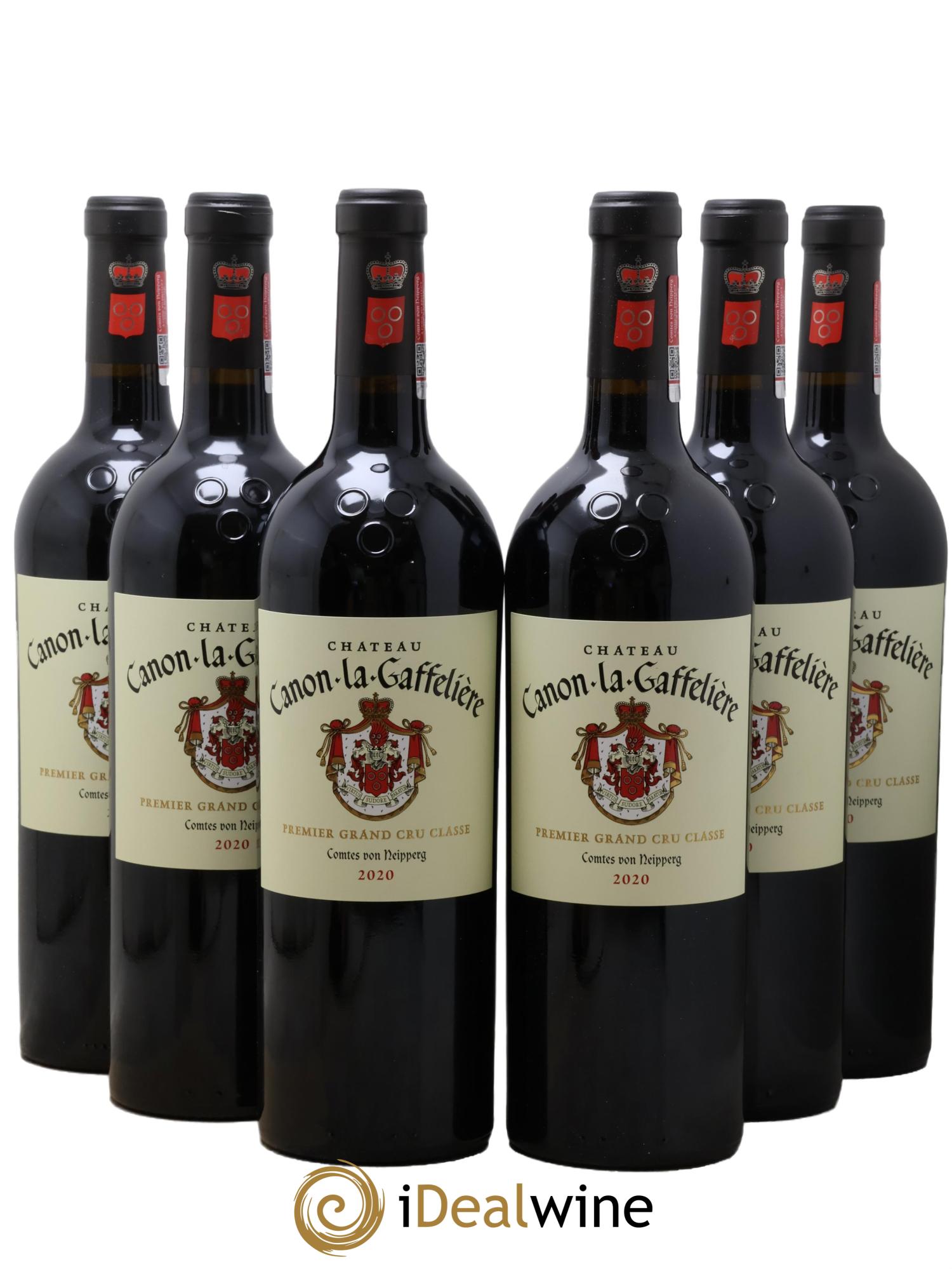 Château Canon la Gaffelière 1er Grand Cru Classé B  2020 - Lot de 6 bouteilles - 0