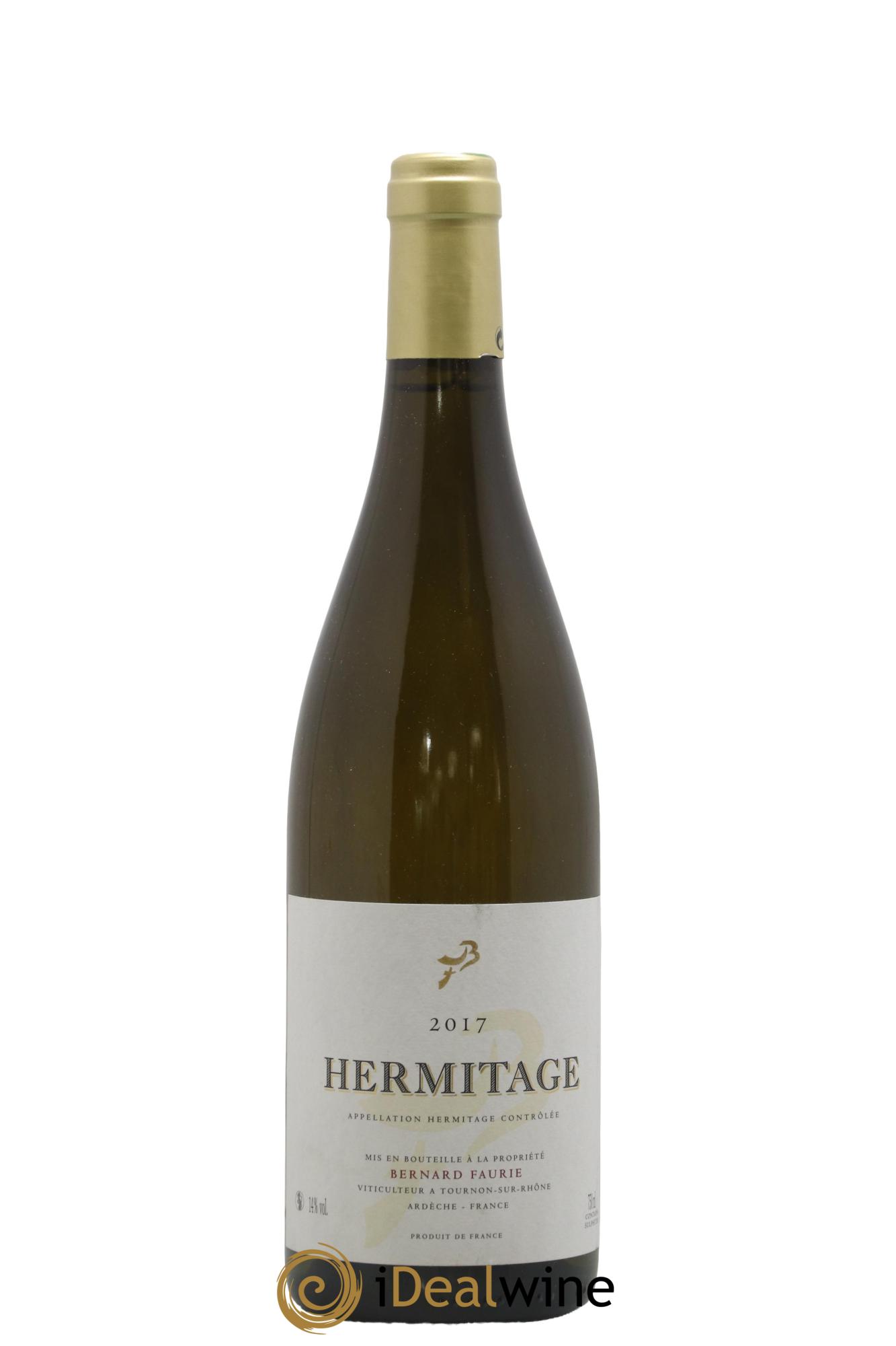 Hermitage Bernard Faurie 2017 - Lot de 1 bouteille - 0