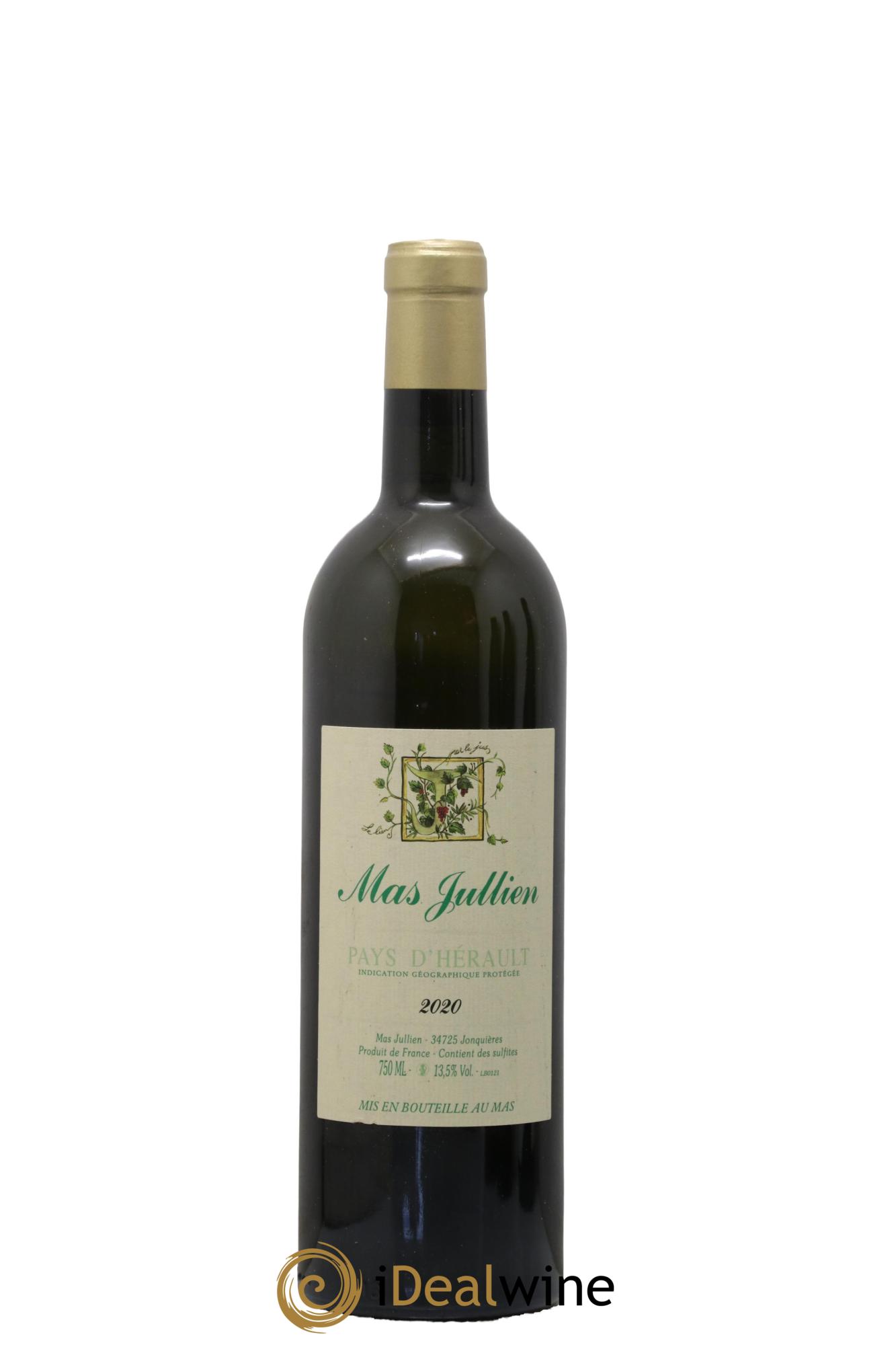 Pays d'Hérault Mas Jullien Olivier Jullien 2020 - Lot de 1 bouteille - 0
