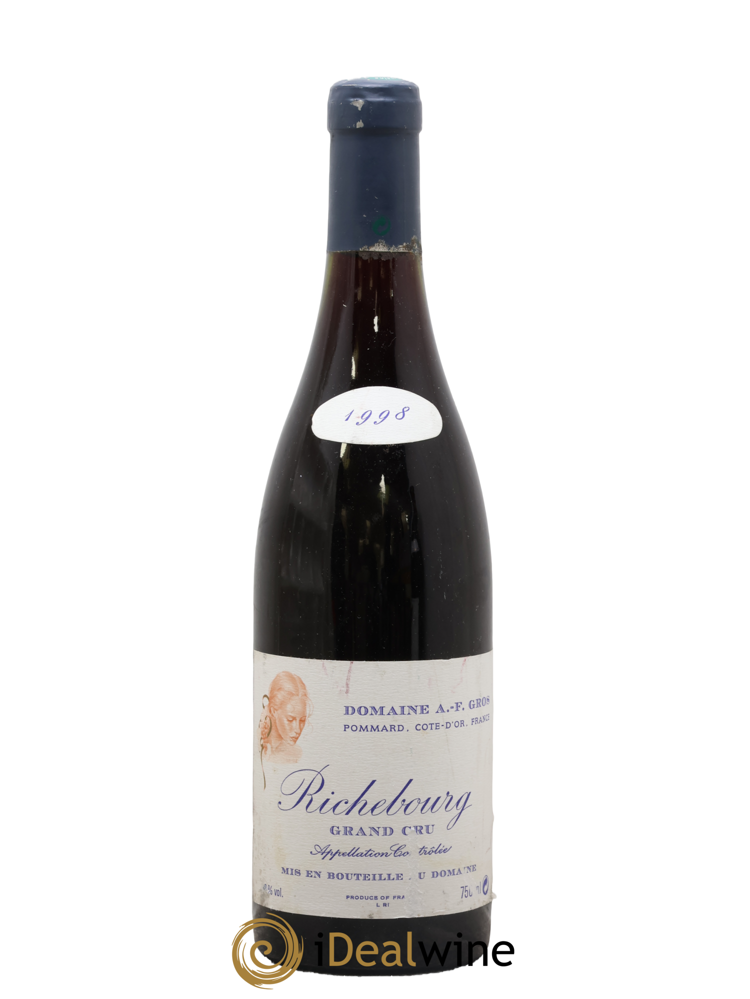 Richebourg Grand Cru A.-F. Gros 1998 - Posten von 1 Flasche - 0