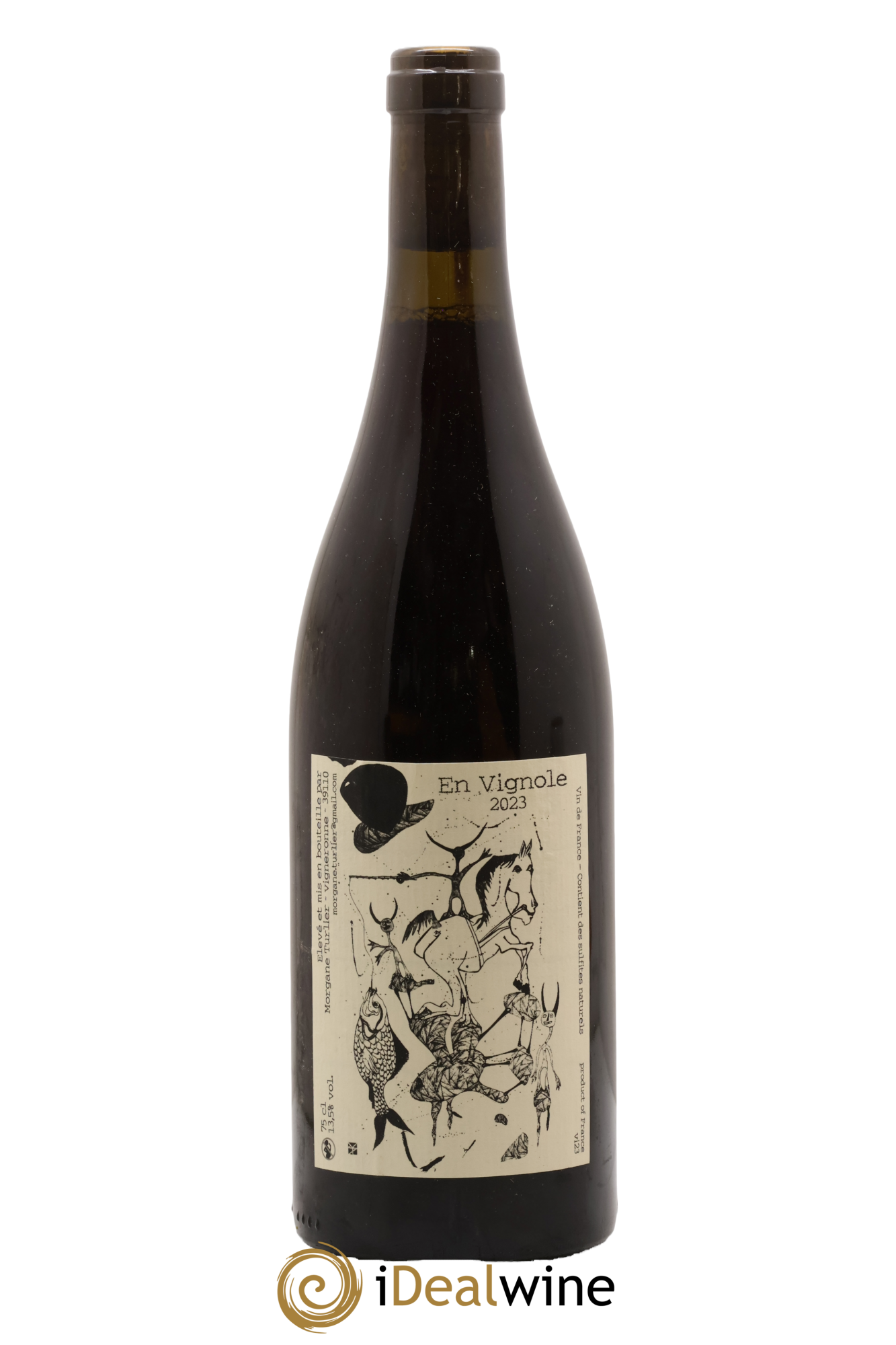 Vin de France Trousseau en Vignole Morgane Turlier 2023 - Lot de 1 bouteille - 0