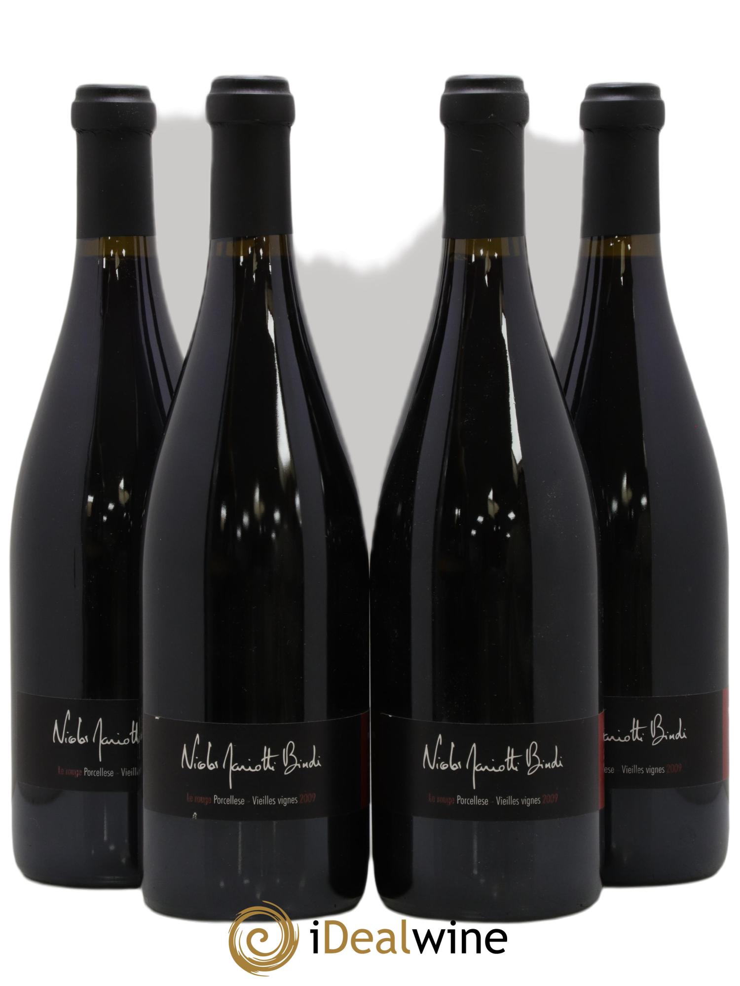 Patrimonio Porcellese Nicolas Mariotti Bindi 2009 - Lot de 4 bouteilles - 0