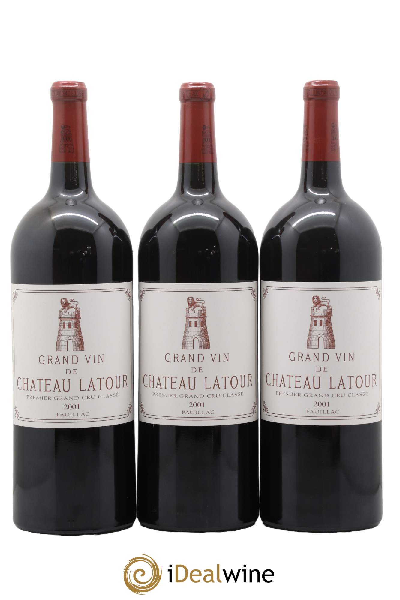 Château Latour 1er Grand Cru Classé 2001 - Lot de 6 magnums - 1