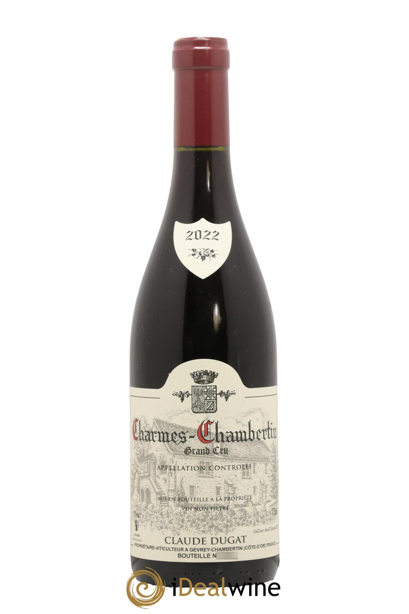 Charmes-Chambertin Grand Cru Claude Dugat 2022 - Lot of 1 bottle - 0