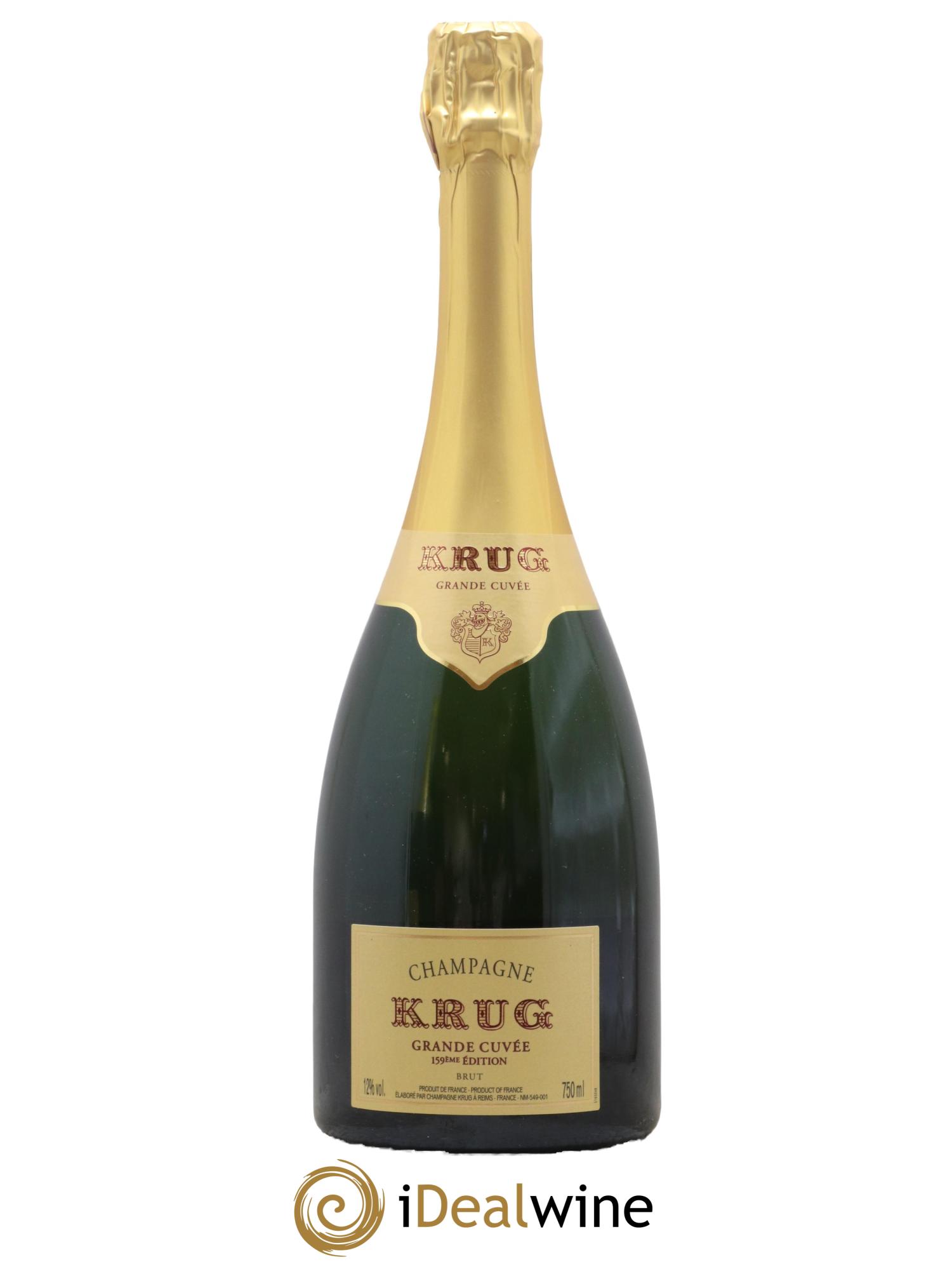 Grande Cuvée - 159ème édition Krug - Lot de 1 bouteille - 0
