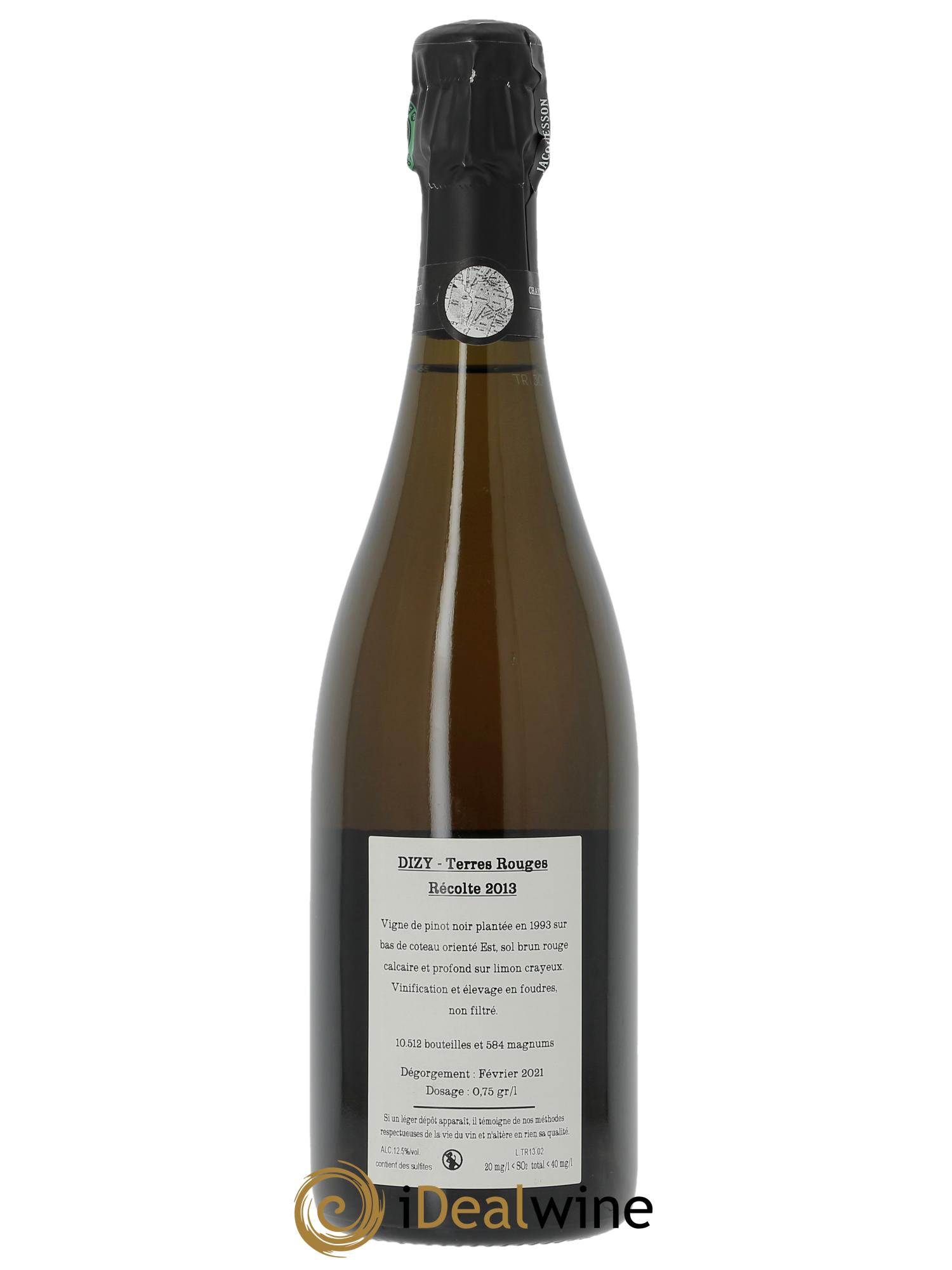Dizy Terres Rouges Jacquesson 2013 - Lot de 1 bouteille - 1
