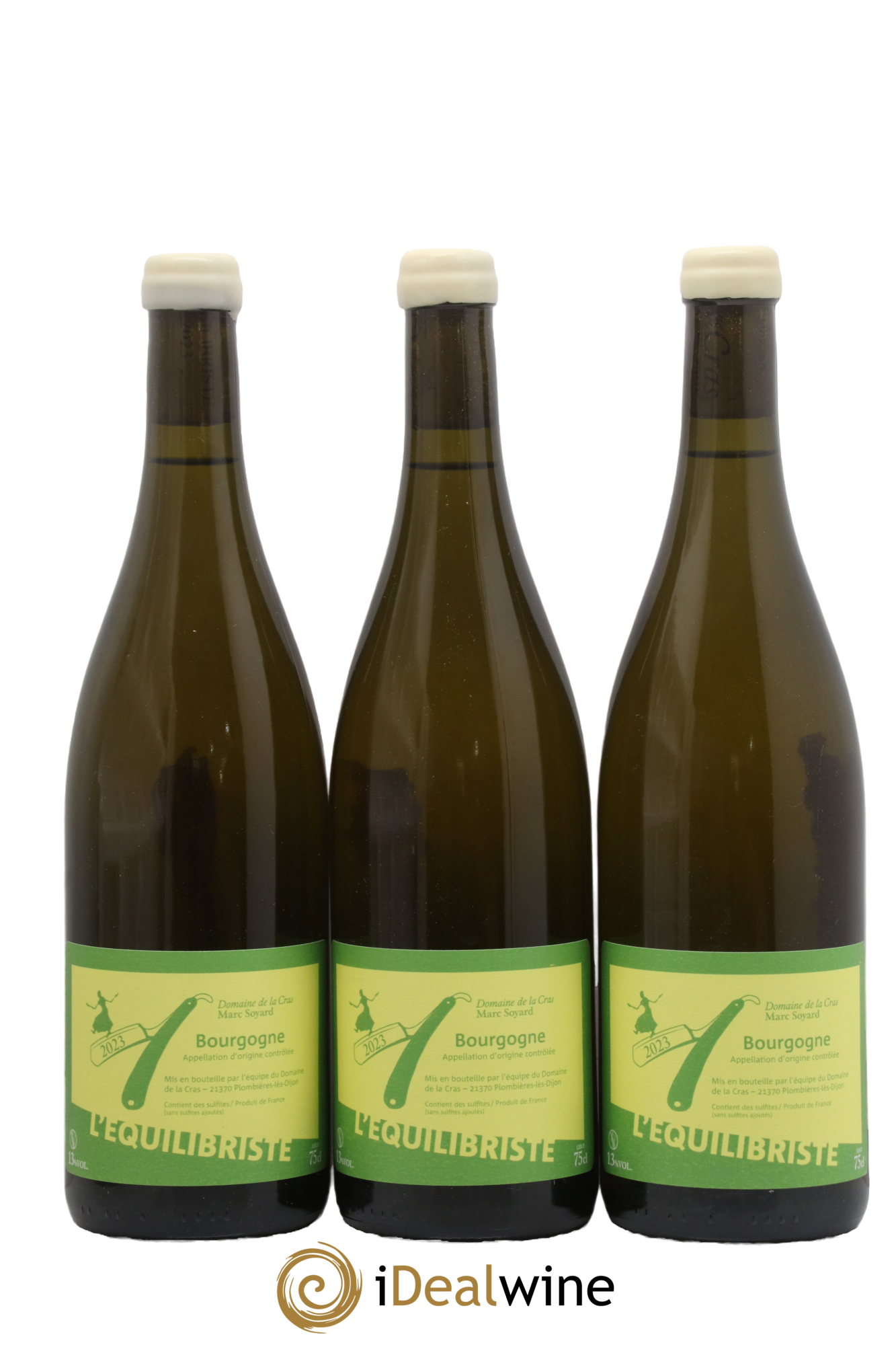 Bourgogne L'équilibriste Domaine de la Cras - Marc Soyard 2023 - Lot of 3 bottles - 0