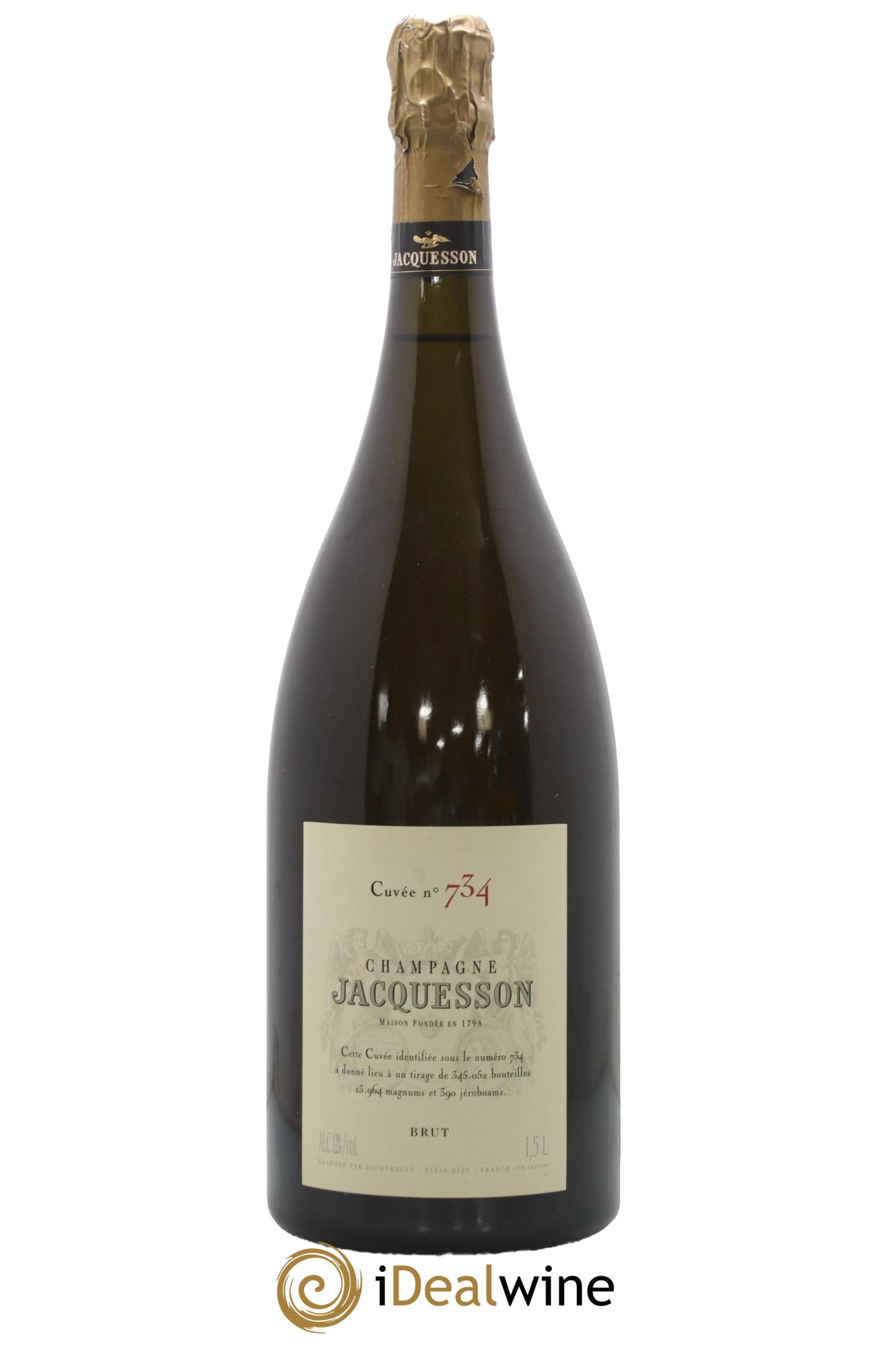 Cuvée 734 Jacquesson - Lot de 1 magnum - 0
