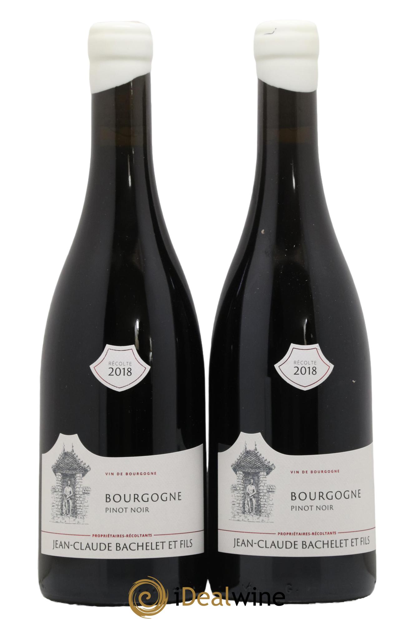 Bourgogne Pinot Noir Domaine Jean Claude Bachelet 2018 - Lot de 2 bouteilles - 0
