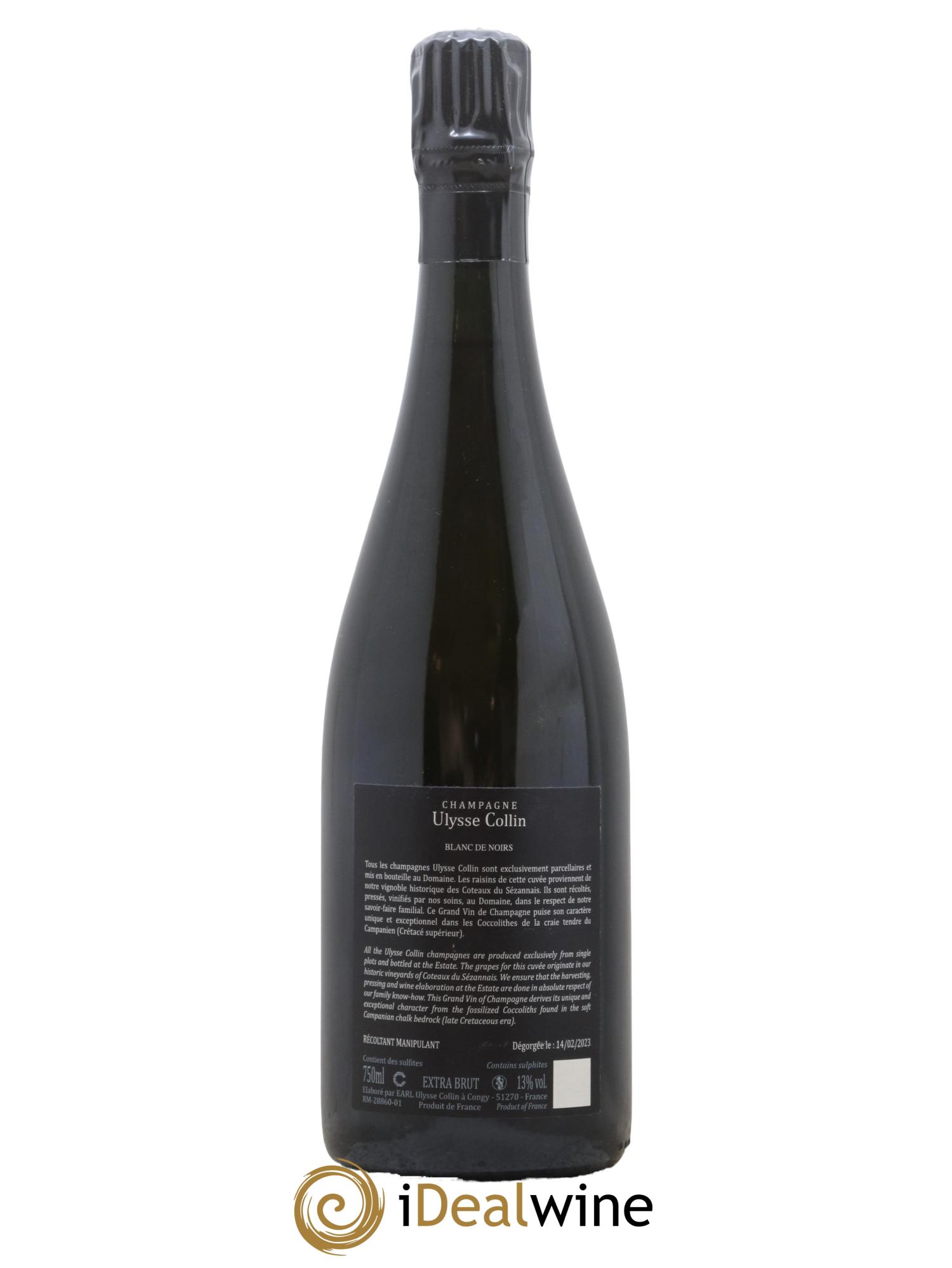 Les Maillons Blanc de Noirs Extra-Brut Ulysse Collin - Lot of 1 bottle - 1