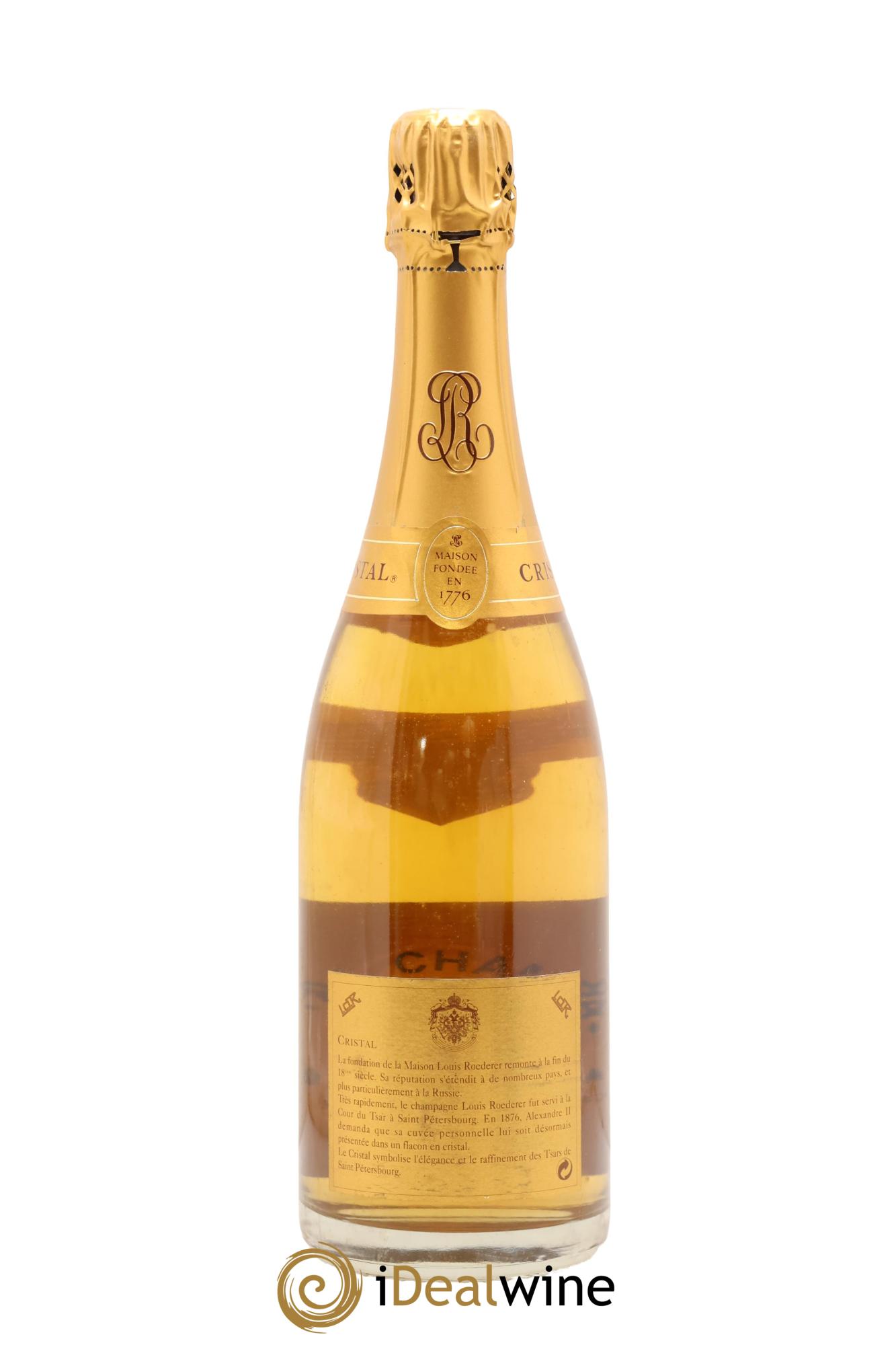 Cristal Louis Roederer 1990 - Posten von 1 Flasche - 1