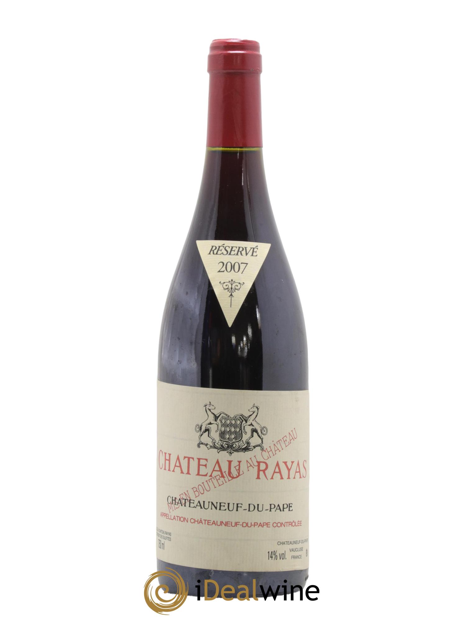 Châteauneuf-du-Pape Château Rayas Emmanuel Reynaud 2007 - Lot of 1 bottle - 0