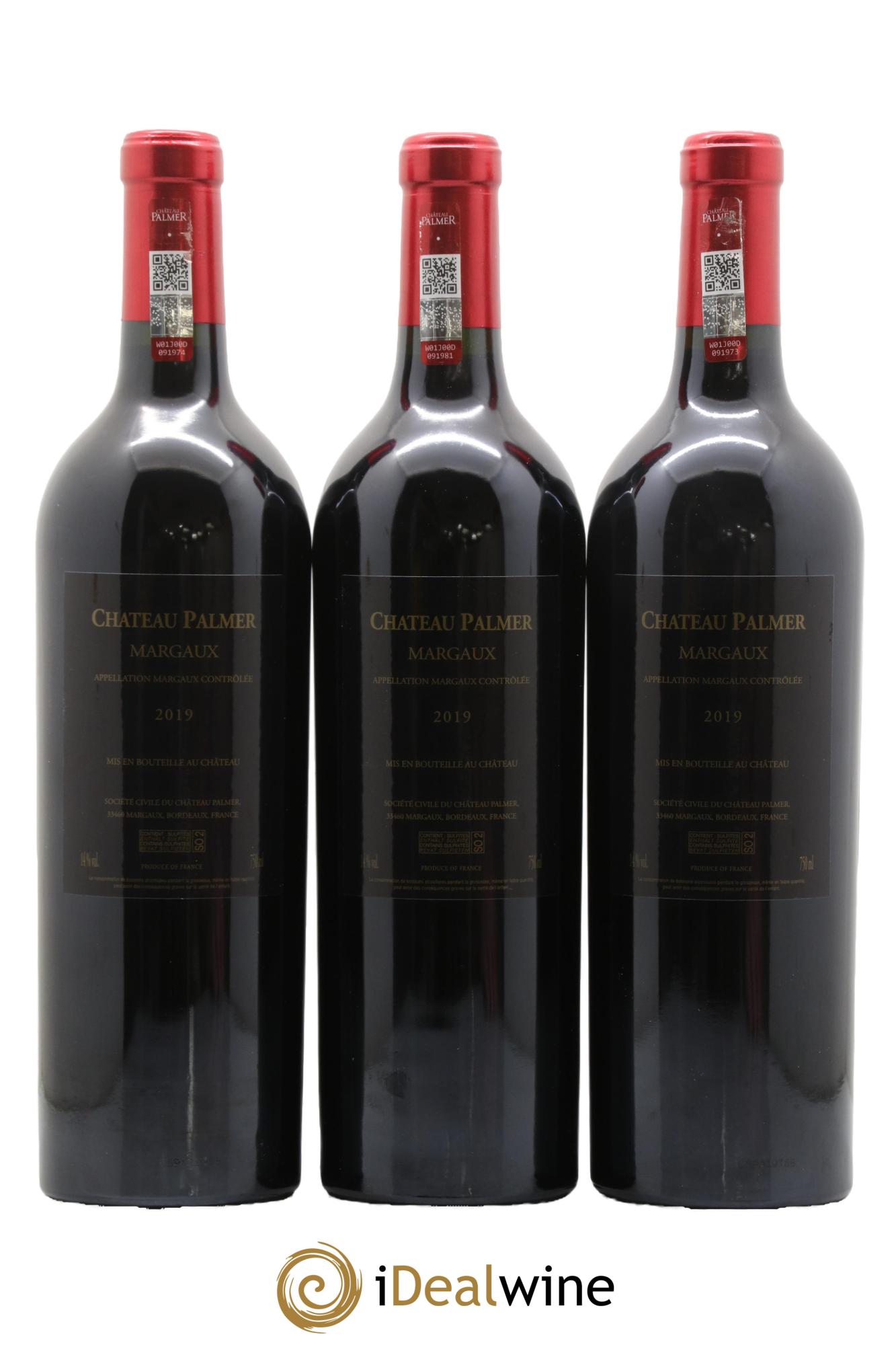 Château Palmer 3ème Grand Cru Classé 2019 - Lot de 6 bouteilles - 4