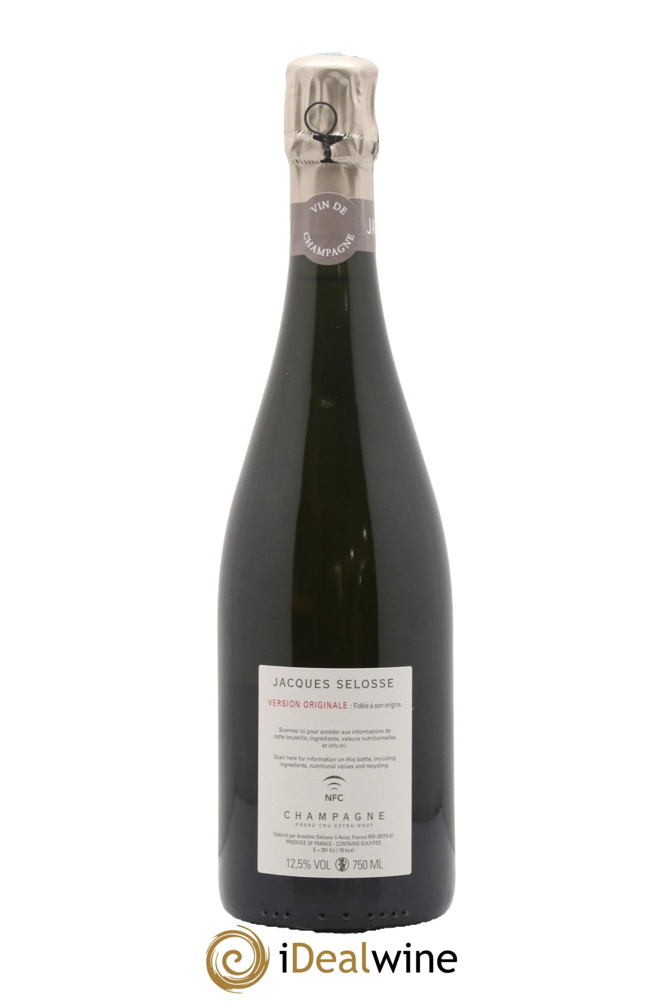 Version Originale Jacques Selosse - Lot of 1 bottle - 1