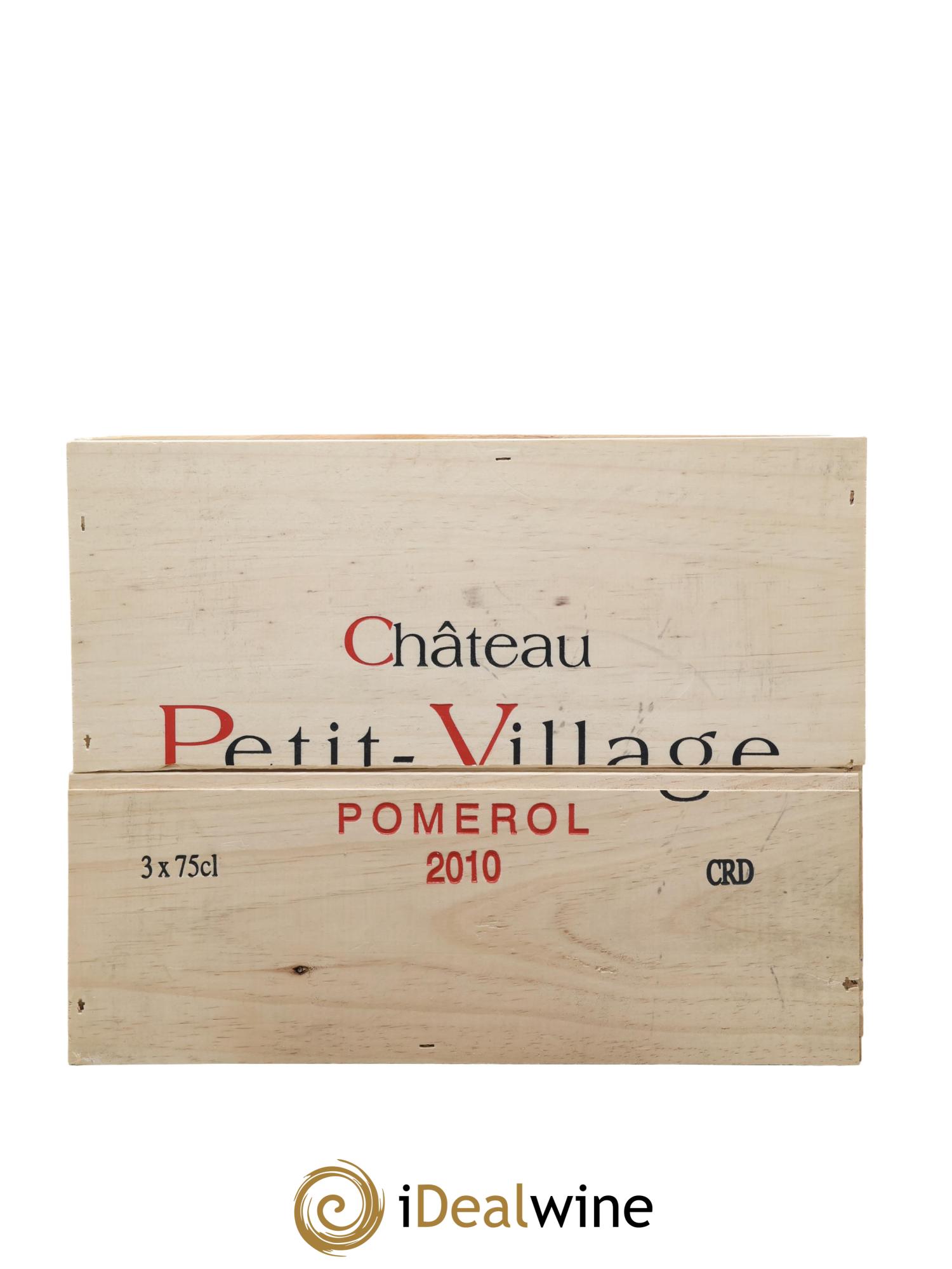Château Petit Village 2010 - Lot de 3 bouteilles - 1