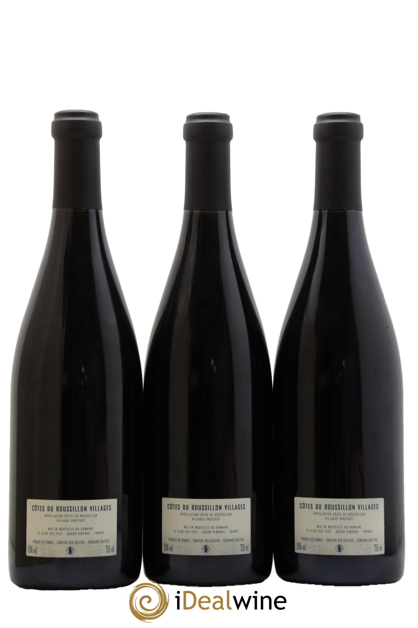 Côtes du Roussillon Villages Clos des Fées La Petite Sibérie Hervé Bizeul 2021 - Lot de 3 bouteilles - 2