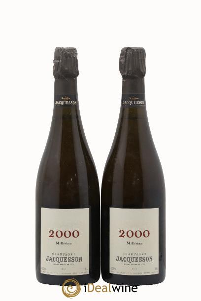 Millésimé Jacquesson 2000 - Posten von 2 Flaschen - 0