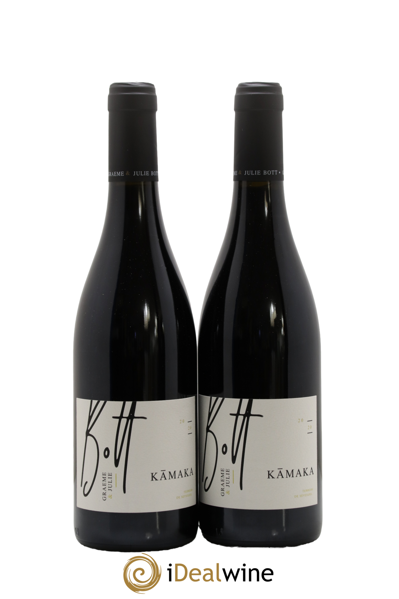 Collines Rhodaniennes Kamaka Terroir de Seyssuel Domaine Graeme et Julie Bott 2020 - Lot de 2 bouteilles - 0