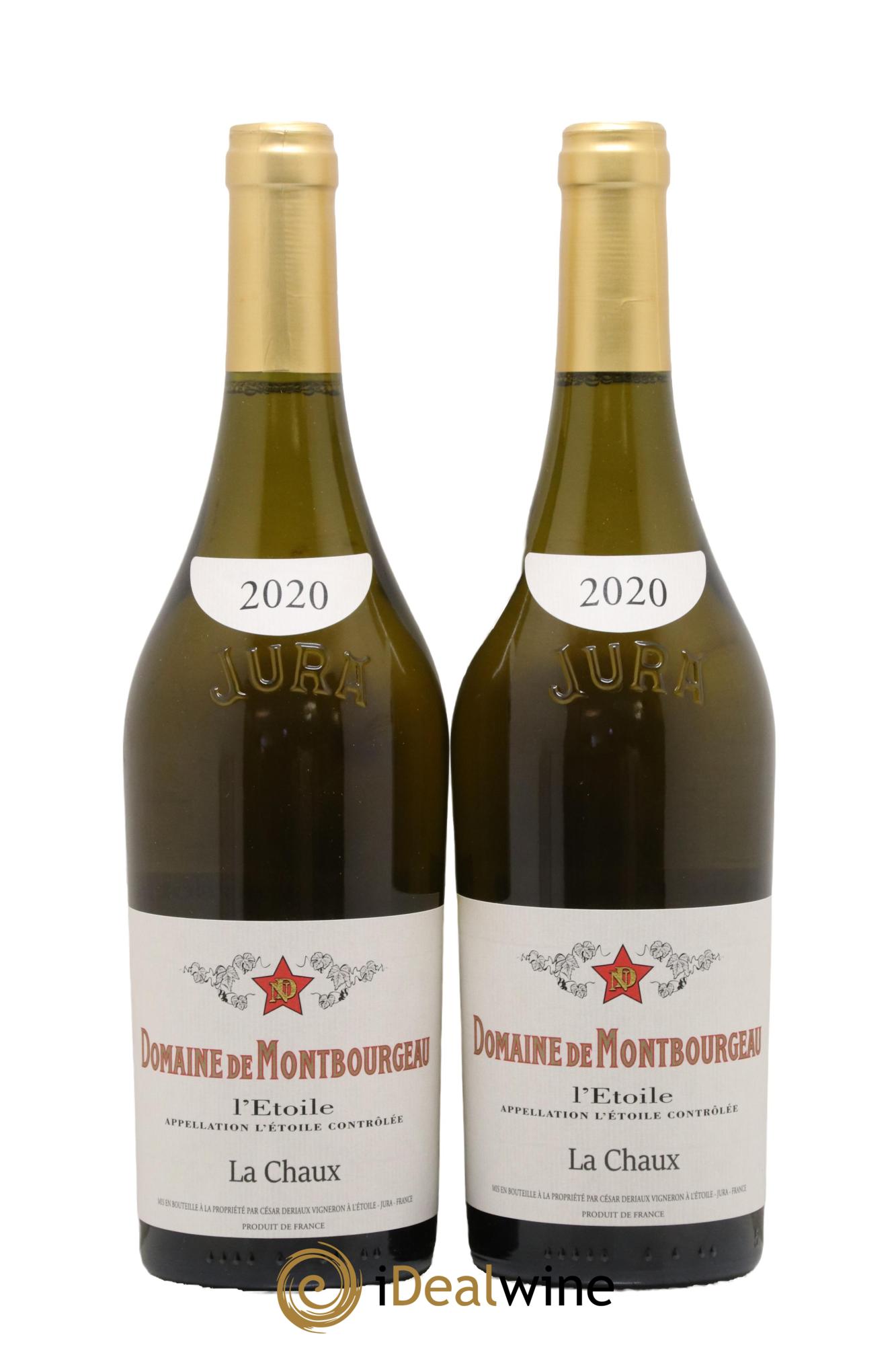 L'Etoile Chardonnay La Chaux Domaine de Montbourgeau 2020 - Lot de 2 bouteilles - 0