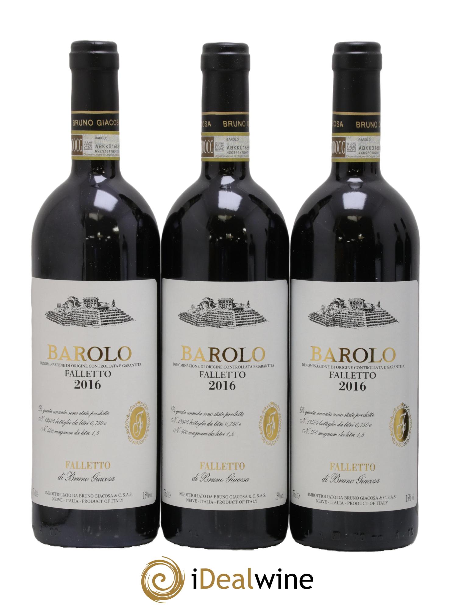 Barolo DOCG Azienda Agricola Falletto di Bruno Giacosa 2016 - Lot of 6 bottles - 2