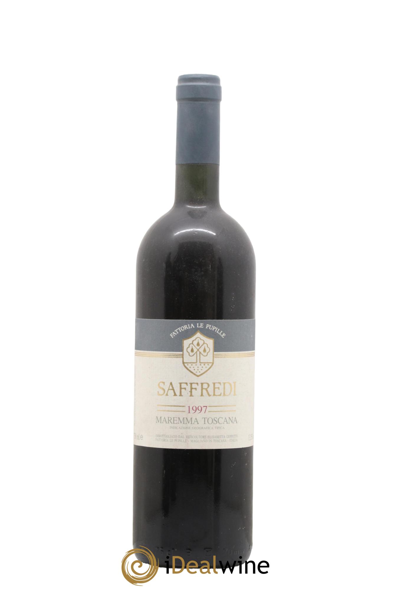 Italie Maremma Toscana& Saffredi Le Pupille 1997 - Lot de 1 bouteille - 0