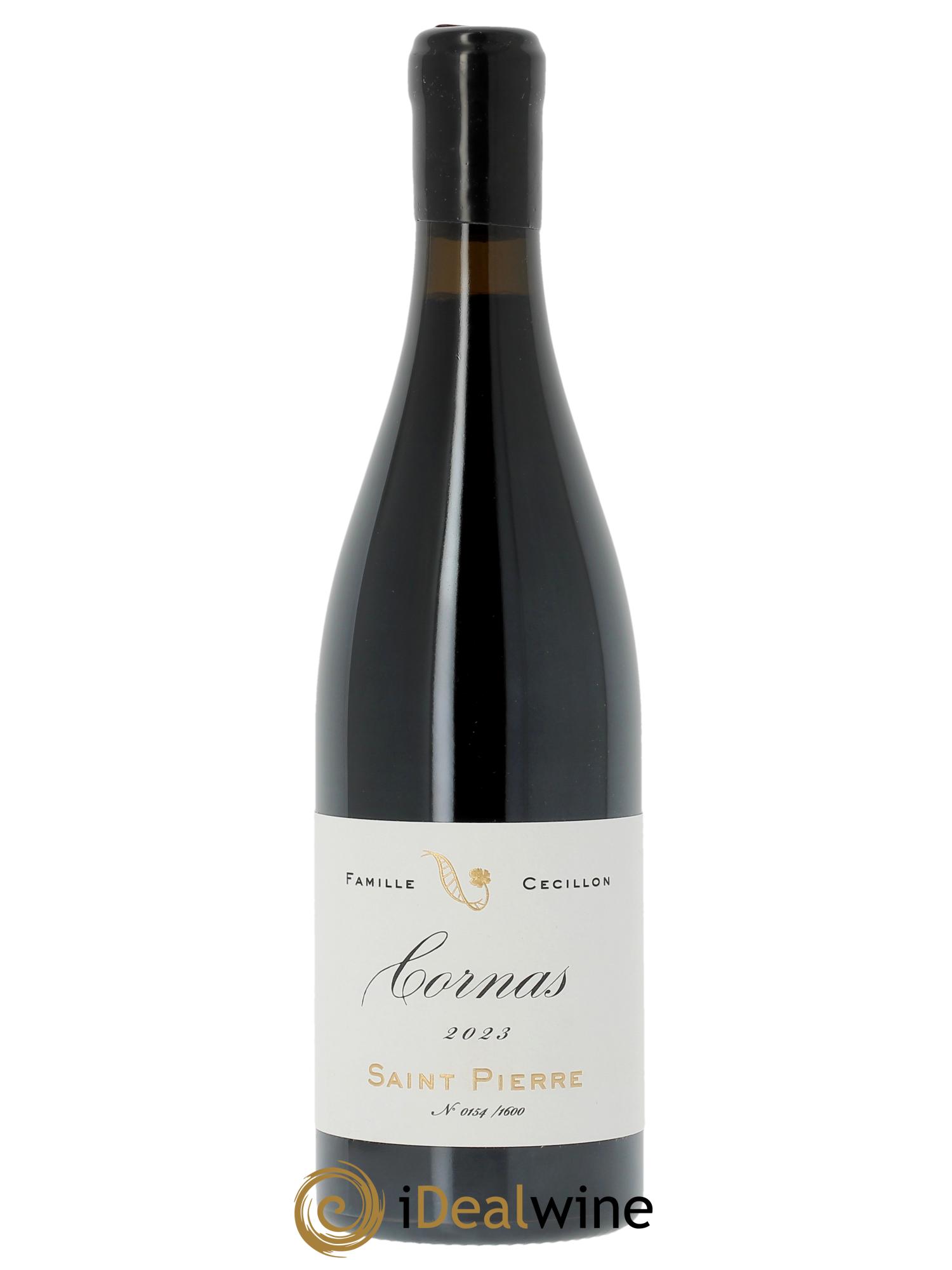 Cornas Saint-Pierre Julien Cecillon 2023 - Posten von 1 Flasche - 0
