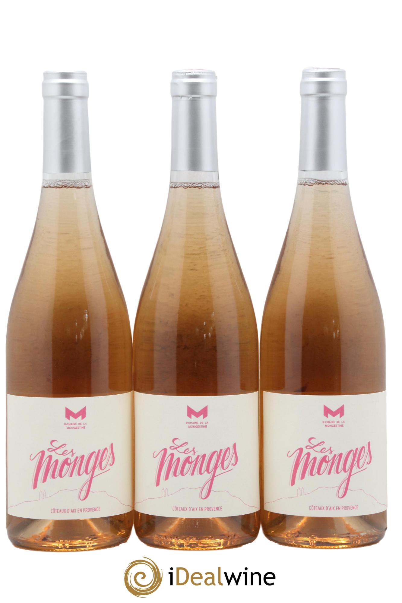 Côtes de Provence Les Monges Domaine de la Mongestine 2023 - Lot de 3 bouteilles - 0