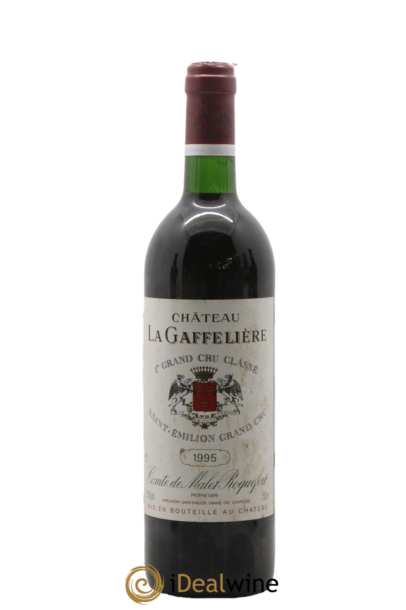 Château la Gaffelière 1er Grand Cru Classé B 1995 - Lot de 1 bouteille - 0