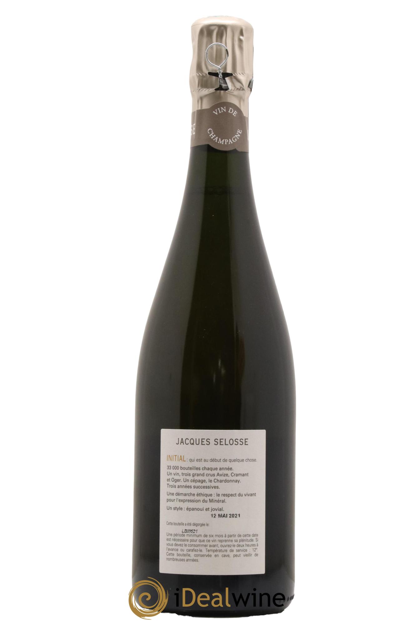Initial Brut Jacques Selosse - Lot de 1 bouteille - 1