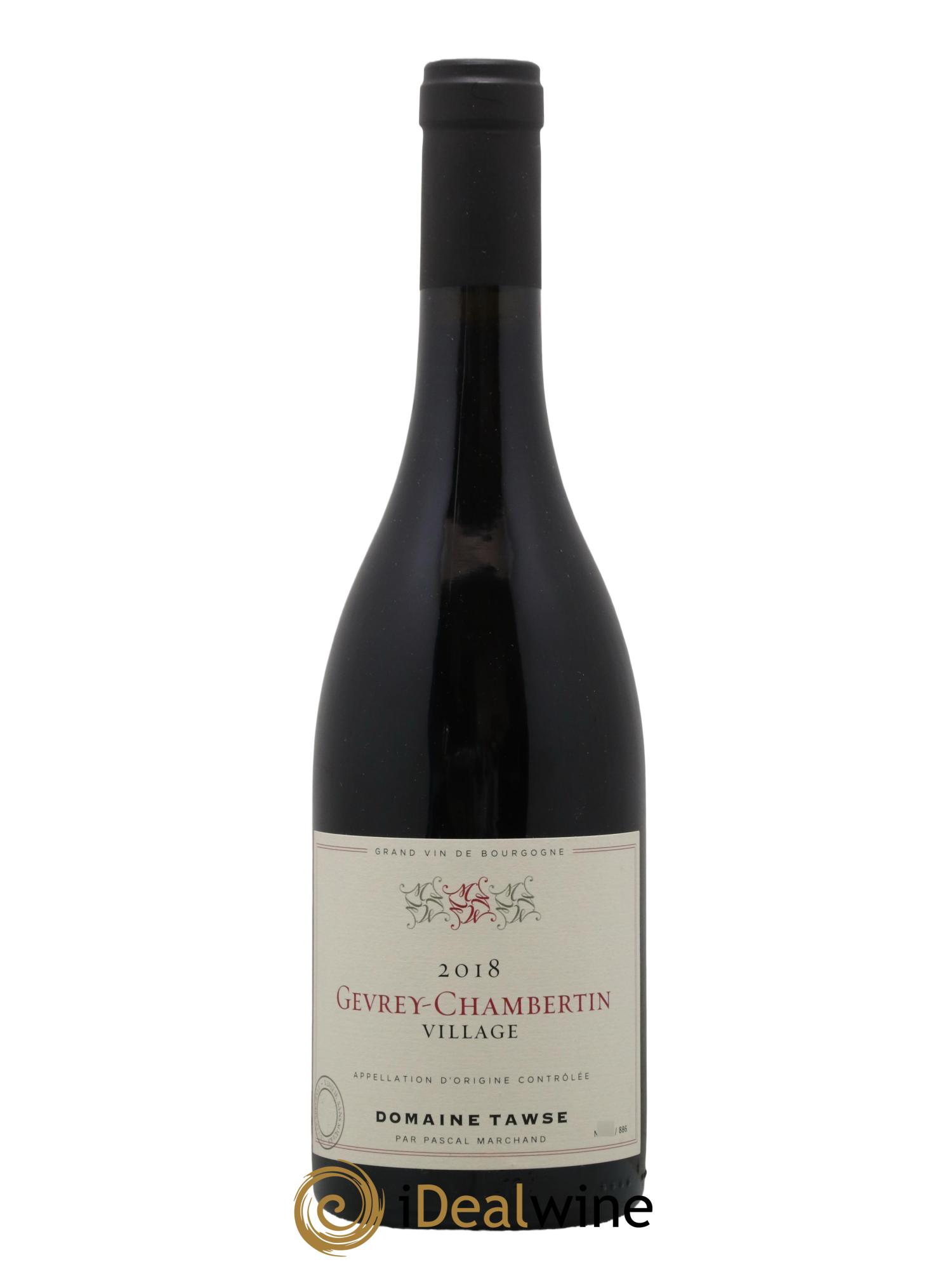 Gevrey-Chambertin Village Domaine Tawse Sans Soufre 2018 - Lot de 1 bouteille - 0