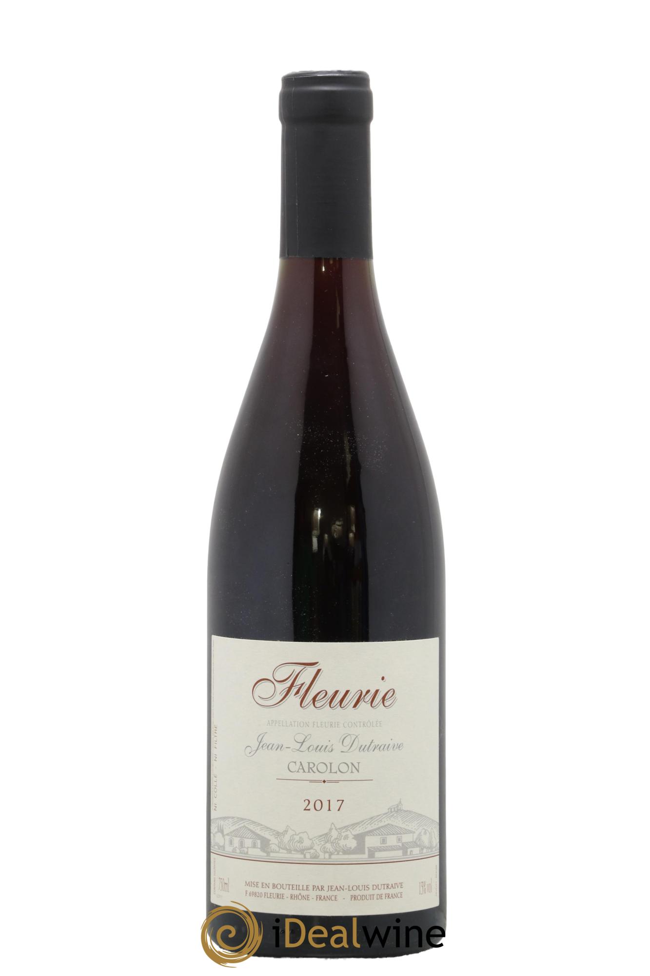 Fleurie Carolon Grand'cour (Domaine de la) - Jean-Louis Dutraive 2017 - Posten von 1 Flasche - 0