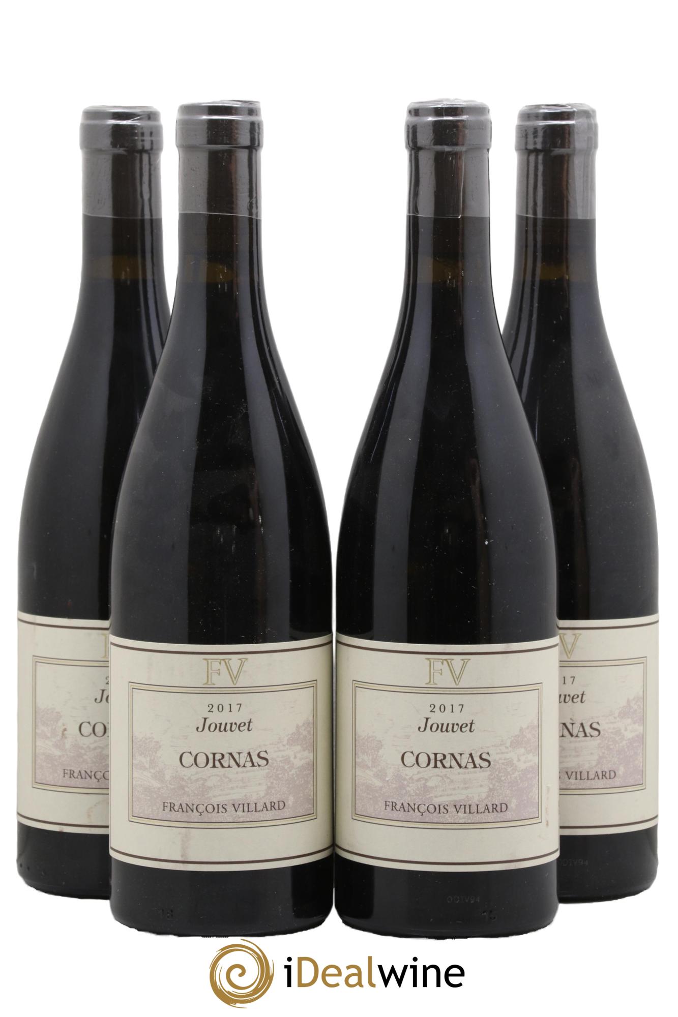 Cornas Jouvet François Villard 2017 - Lot de 4 bouteilles - 0